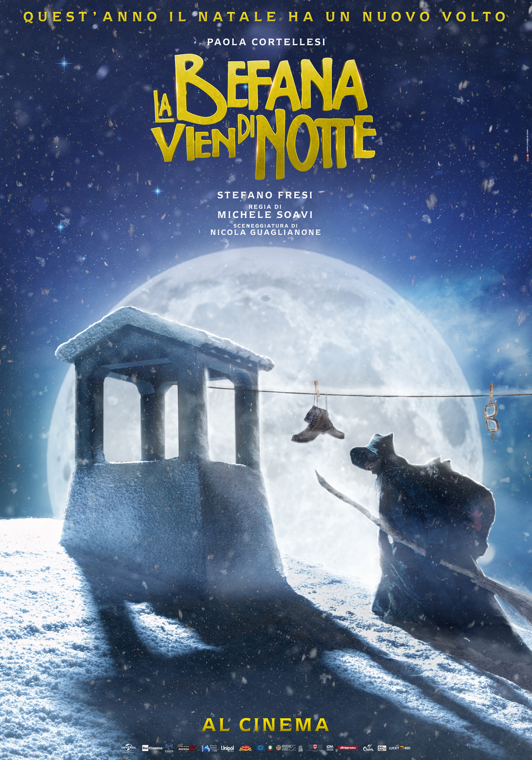 Extra Large Movie Poster Image for La Befana vien di notte (#4 of 4)