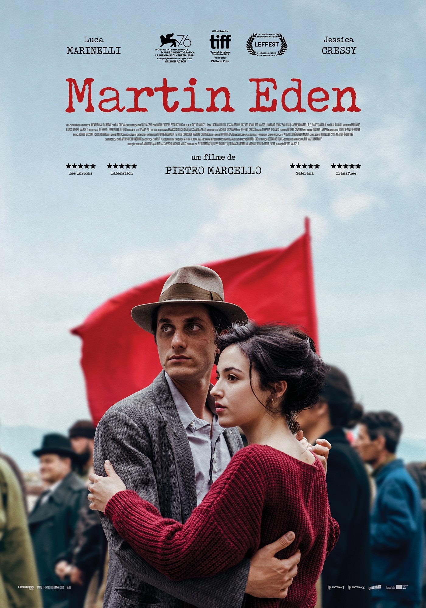 Mega Sized Movie Poster Image for Martin Eden (#2 of 5)