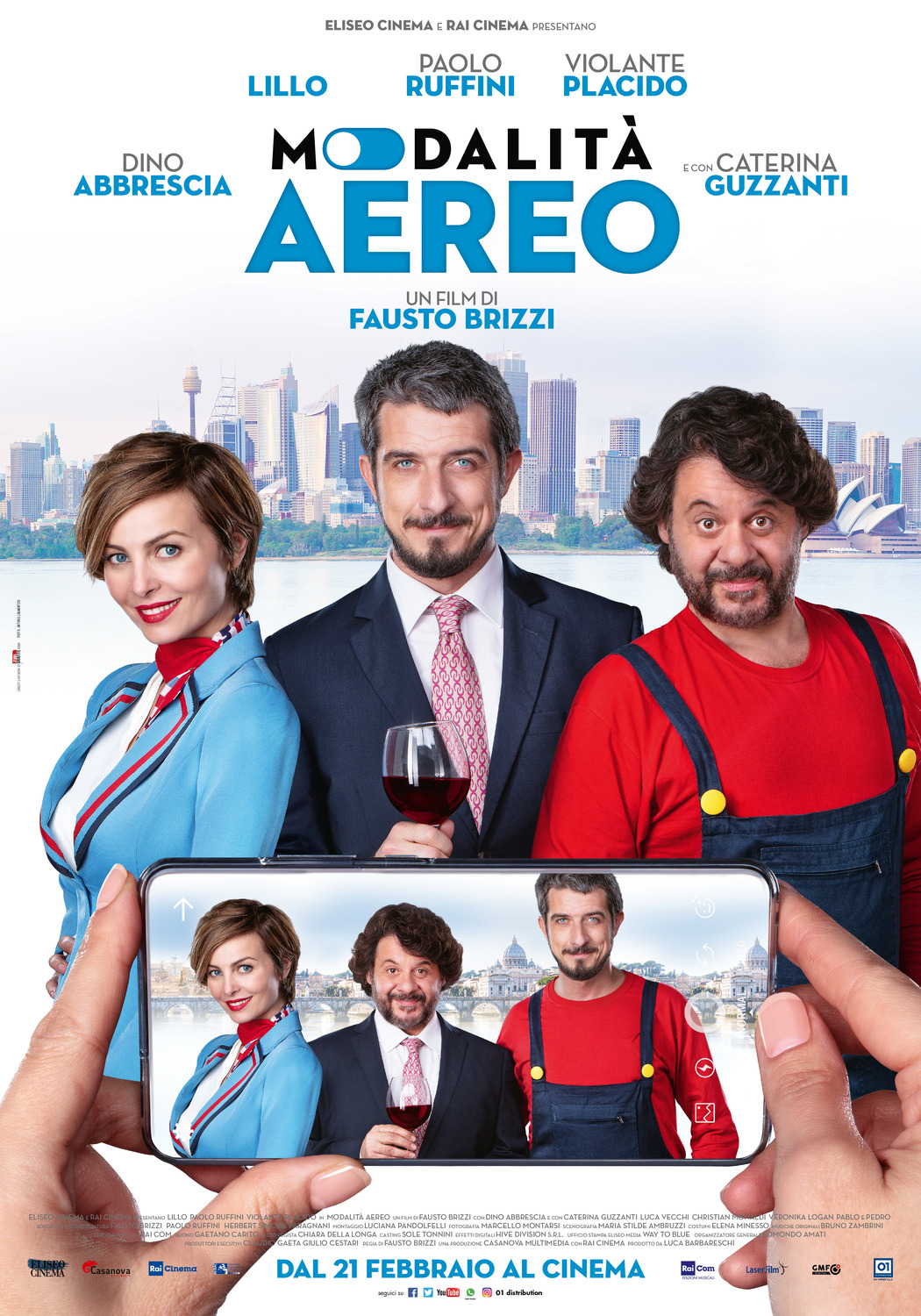 Extra Large Movie Poster Image for Modalità aereo (#2 of 2)