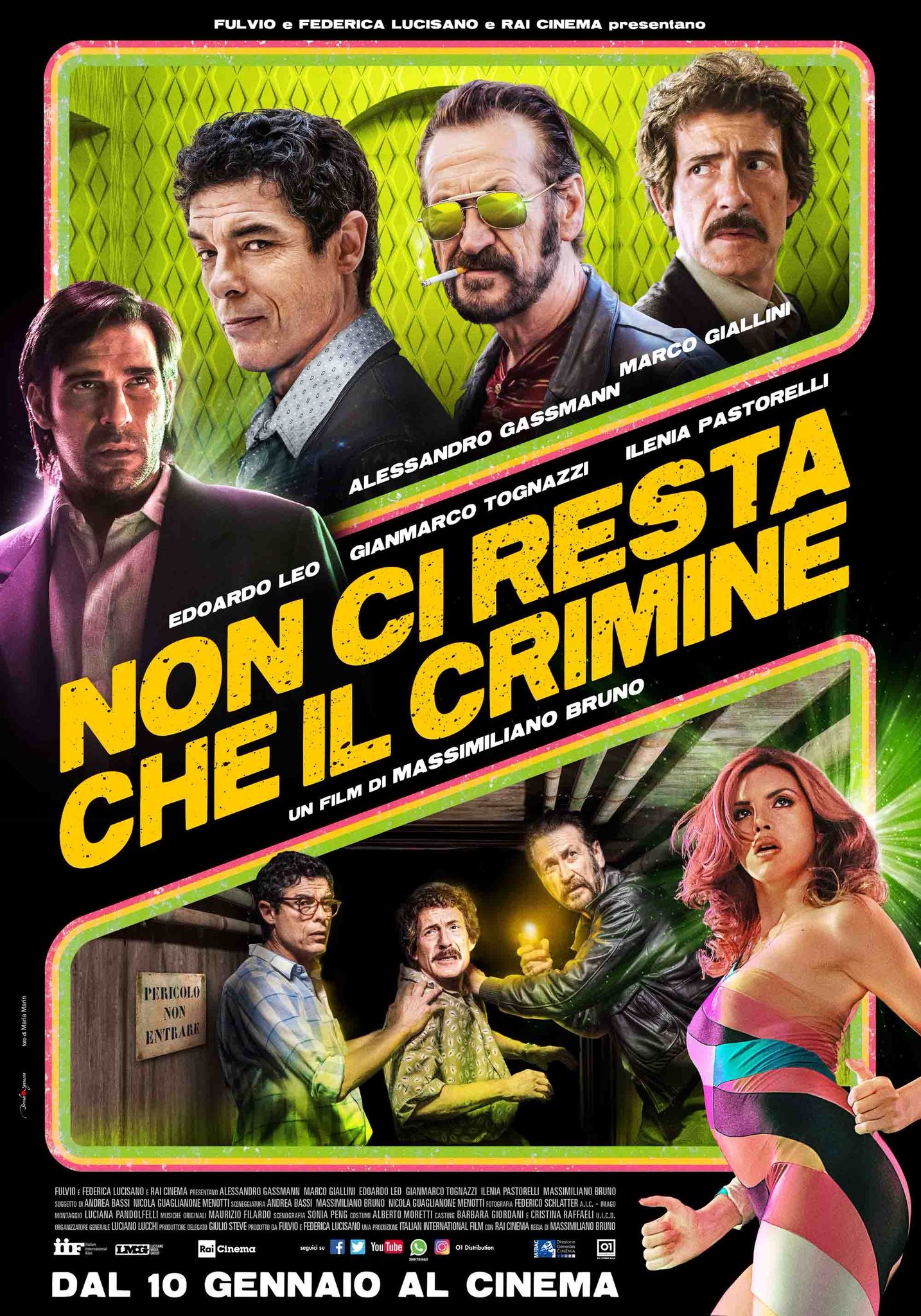 Mega Sized Movie Poster Image for Non ci resta che il crimine 