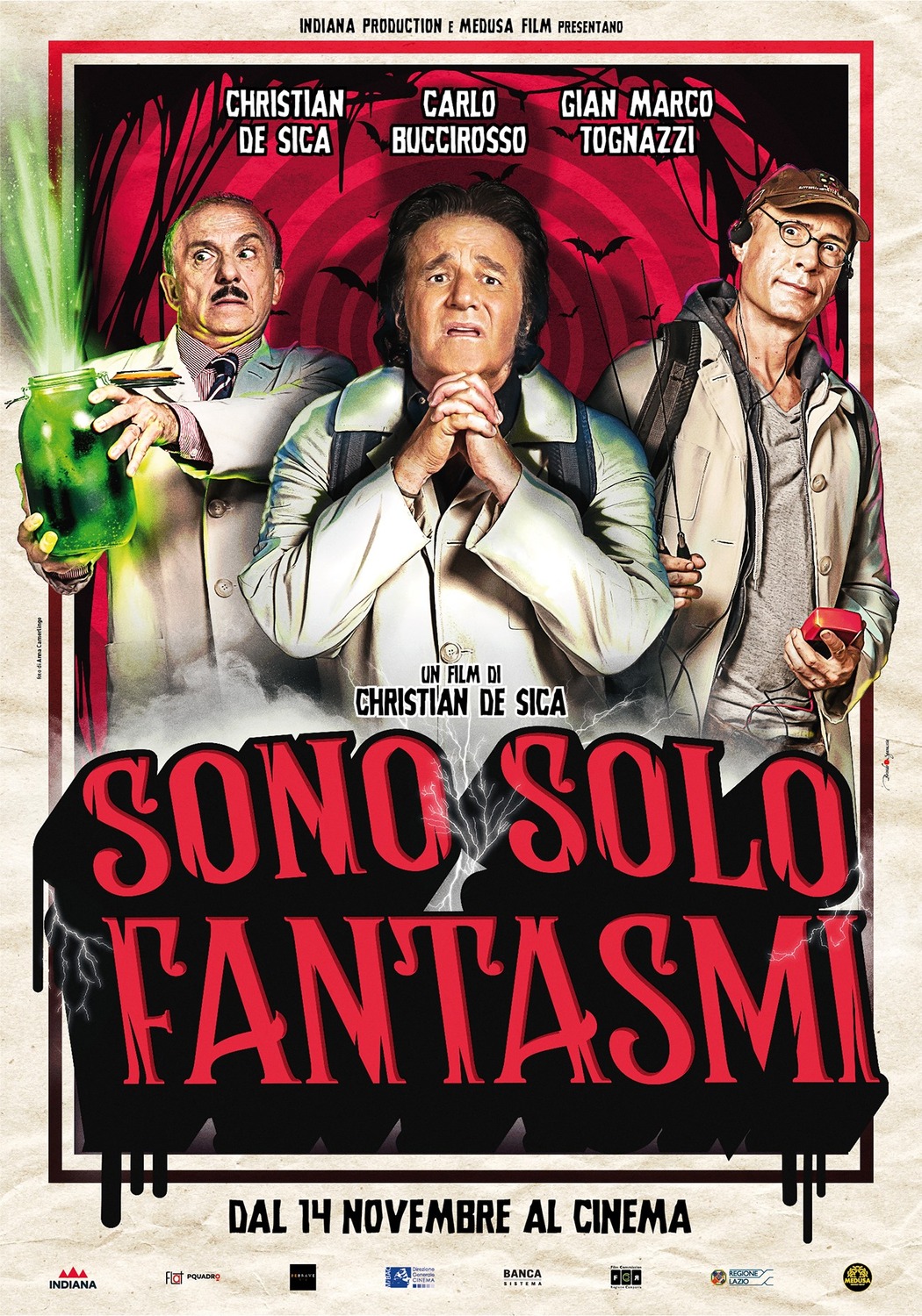 Extra Large Movie Poster Image for Sono solo fantasmi 