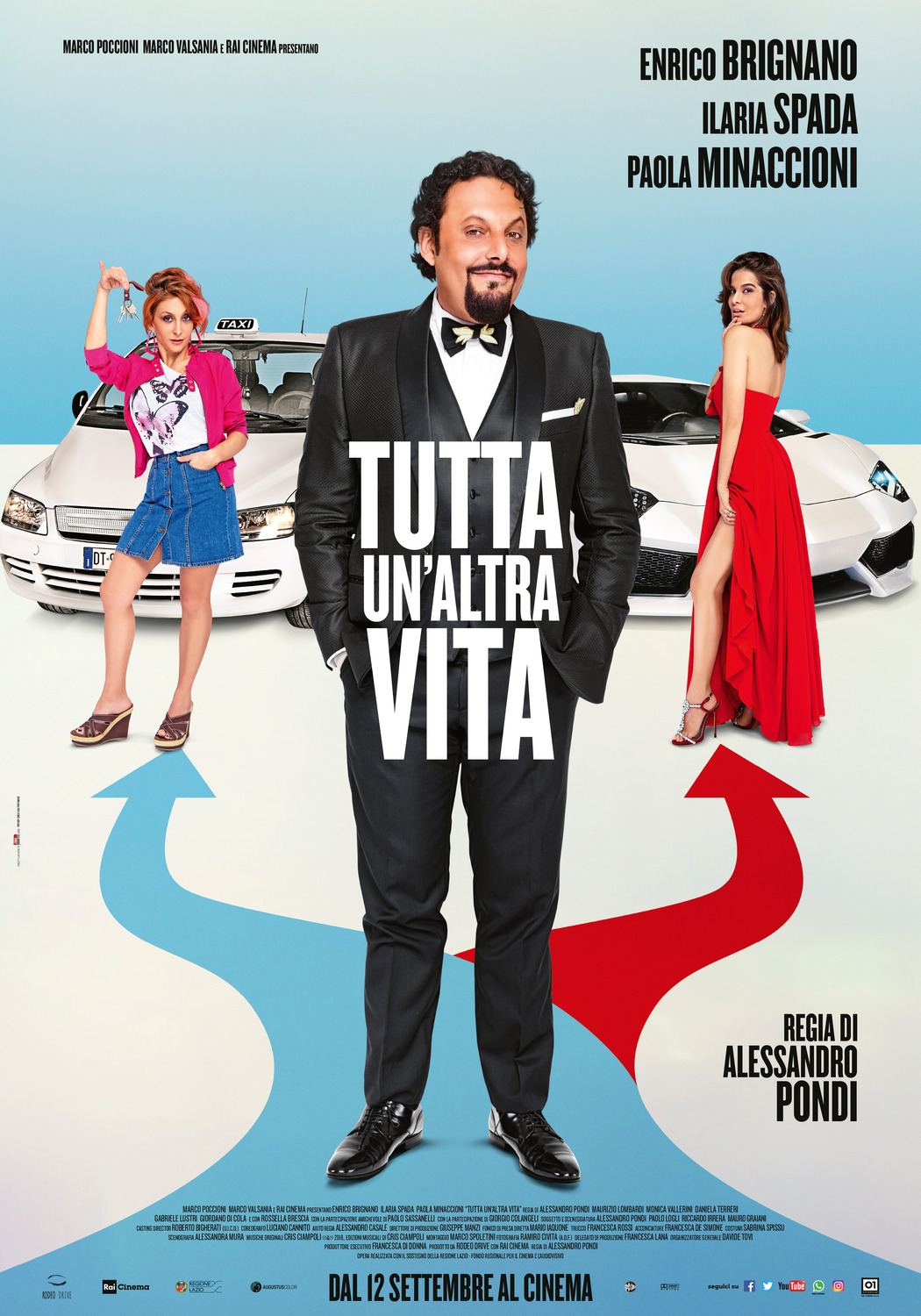 Extra Large Movie Poster Image for Tutta un'altra vita 