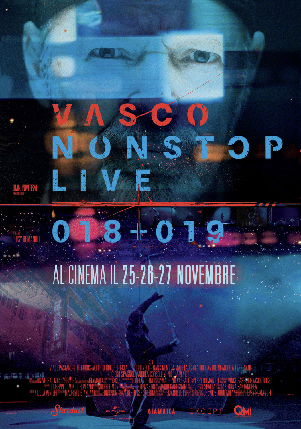 Extra Large Movie Poster Image for Vasco NonStop Live 018+019 