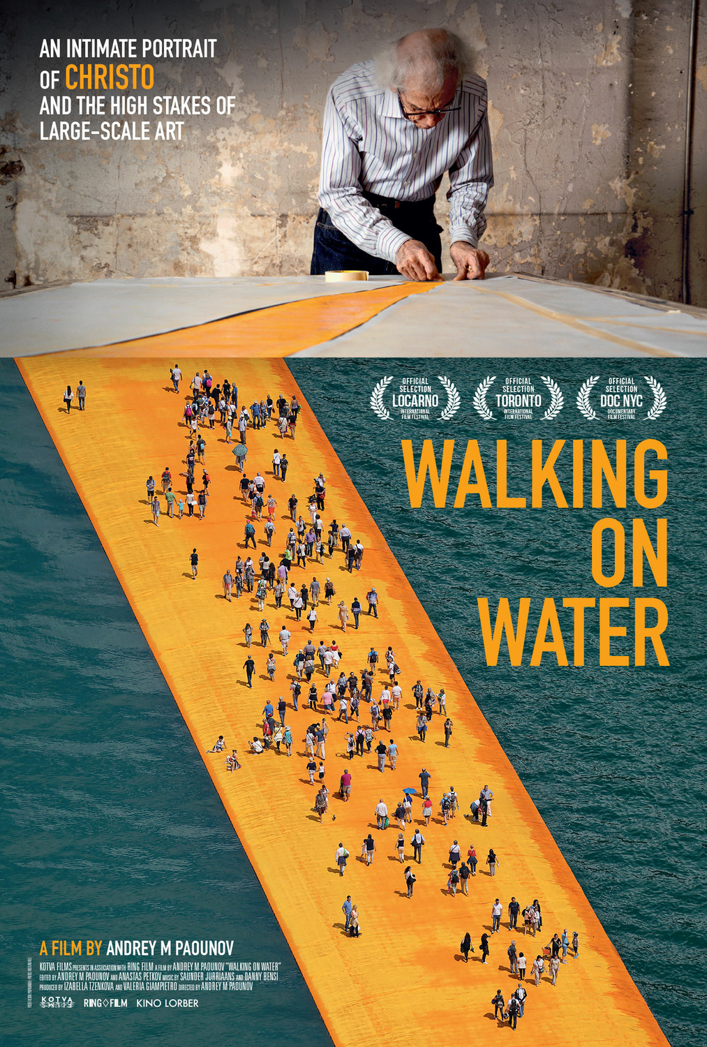 Extra Large Movie Poster Image for Walking on Water 