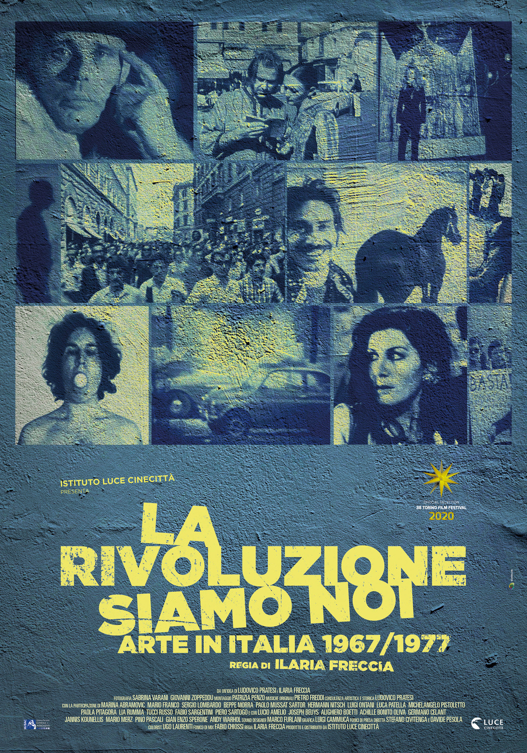 Extra Large Movie Poster Image for La Rivoluzione Siamo Noi (Arte in Italia 1967/1977) 