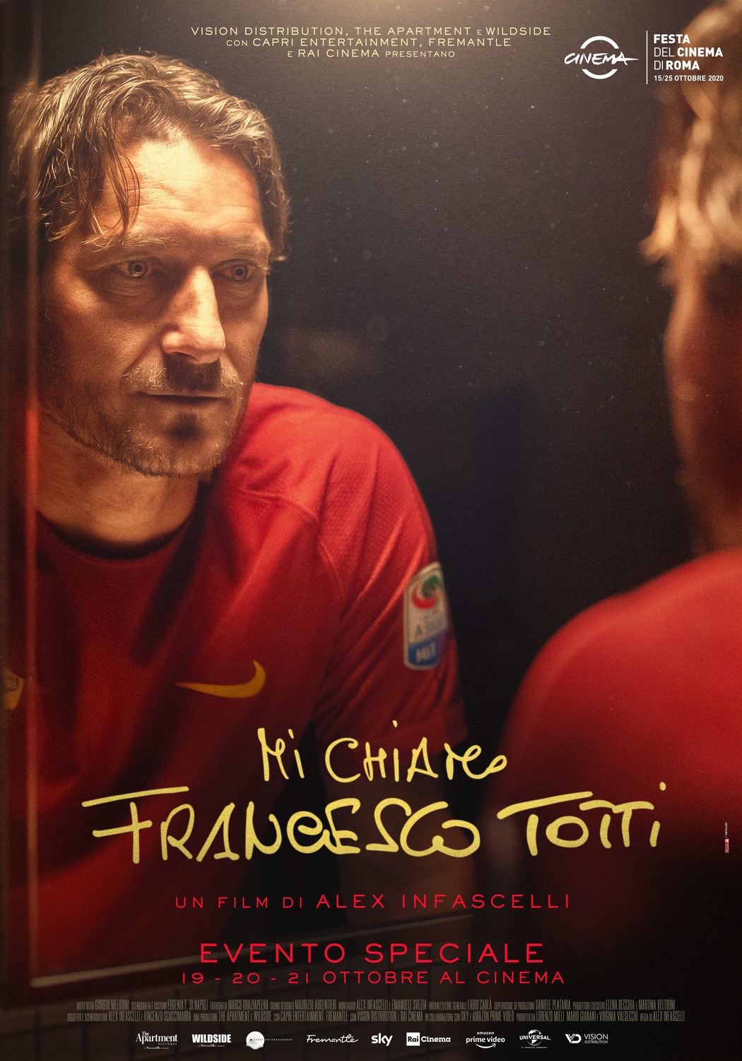 Extra Large Movie Poster Image for Mi chiamo Francesco Totti 