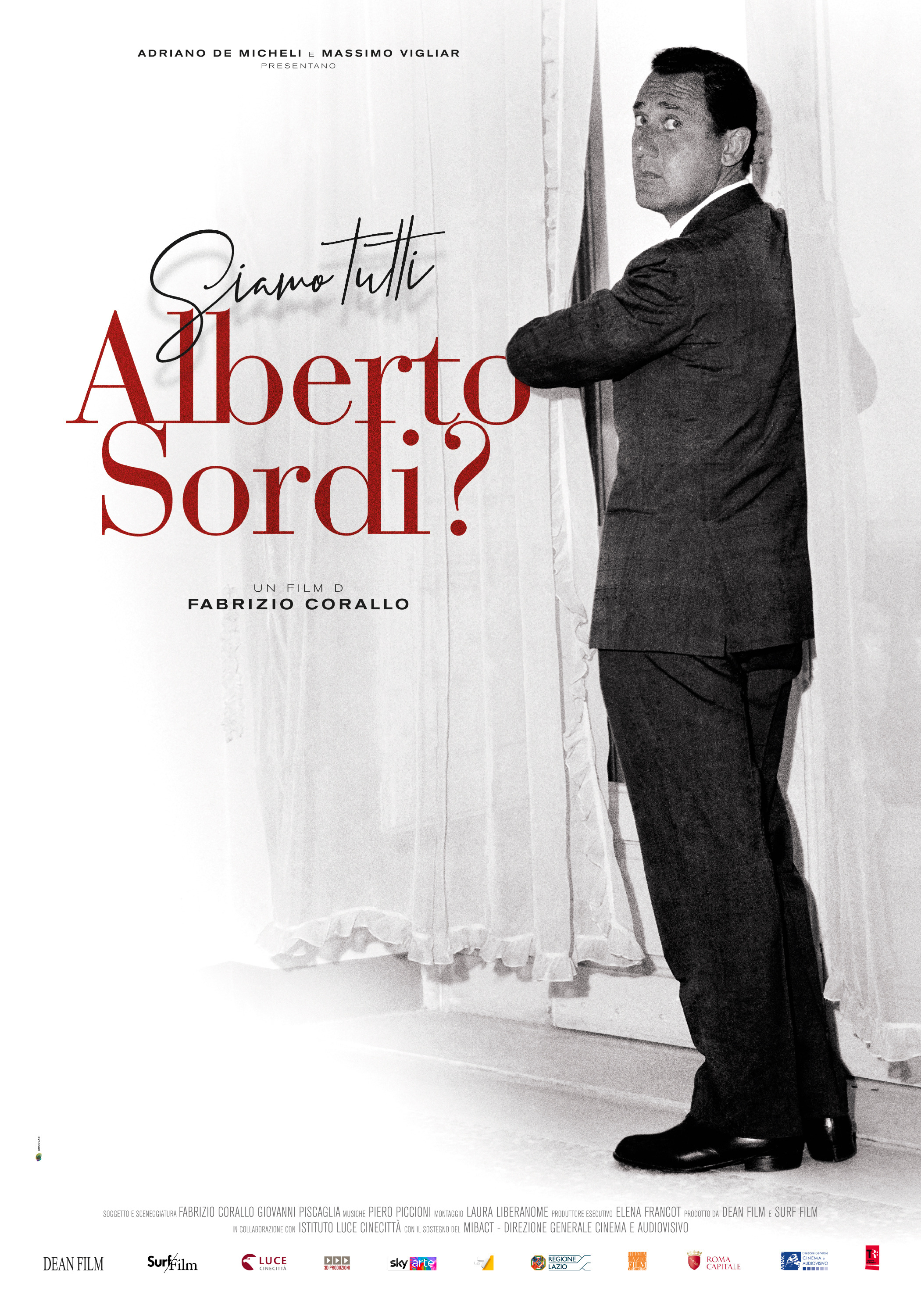 Mega Sized Movie Poster Image for Siamo tutti Alberto Sordi? 