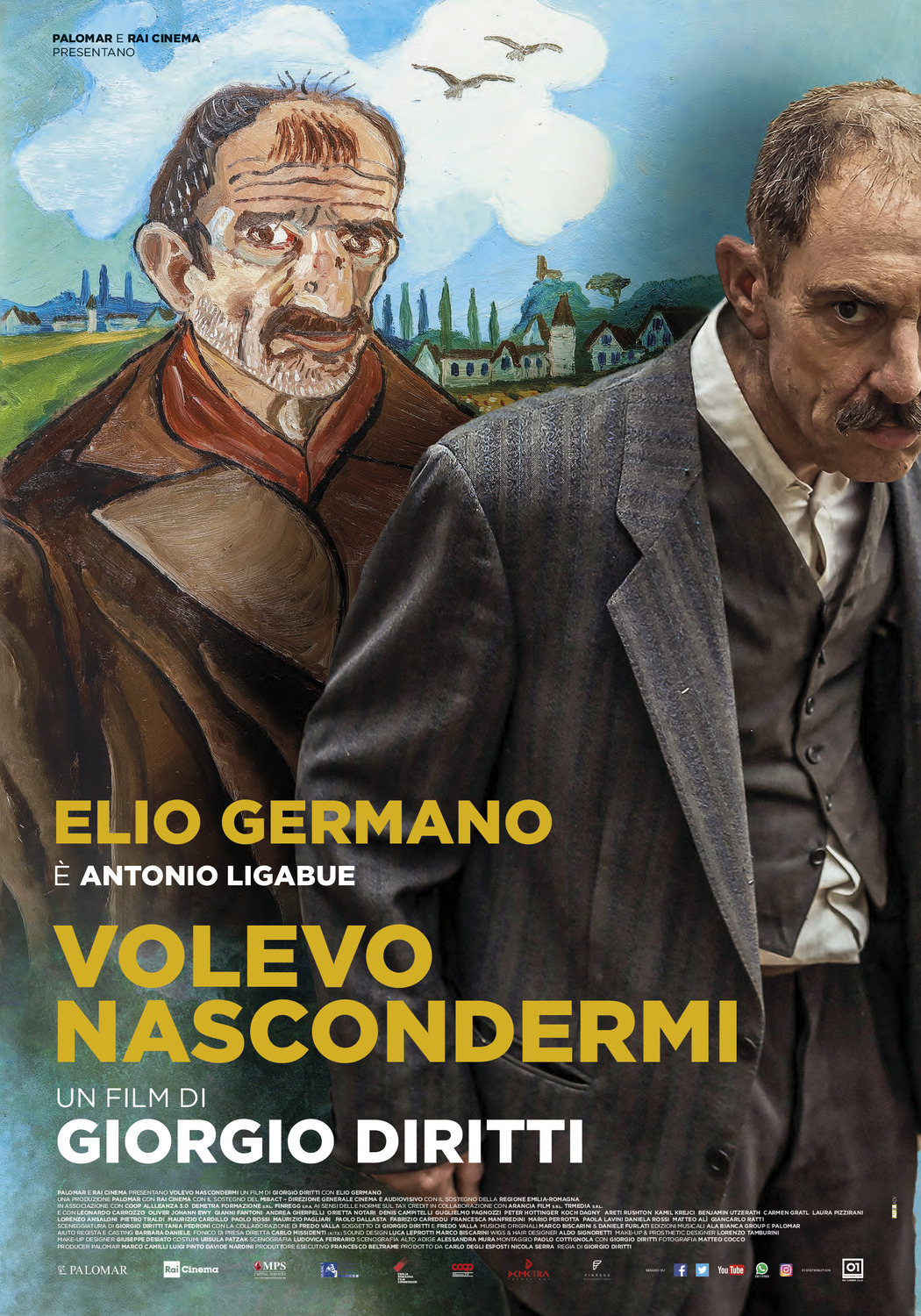 Extra Large Movie Poster Image for Volevo nascondermi 