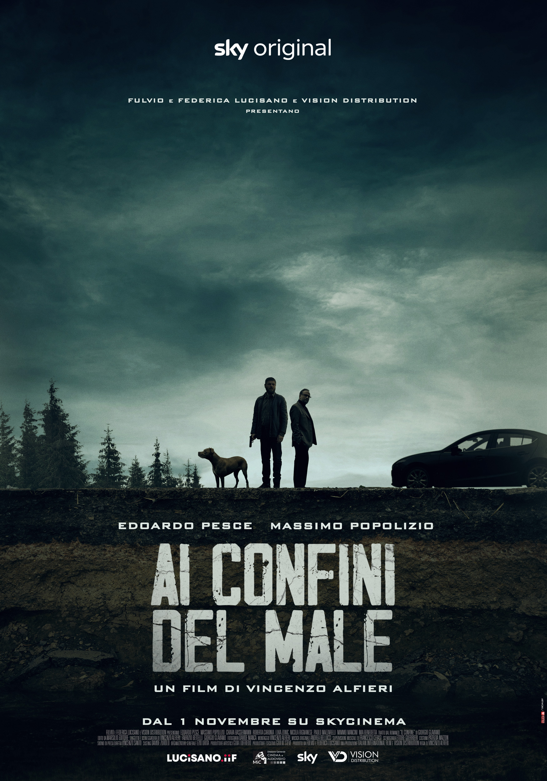 Mega Sized Movie Poster Image for Ai confini del male (#1 of 2)