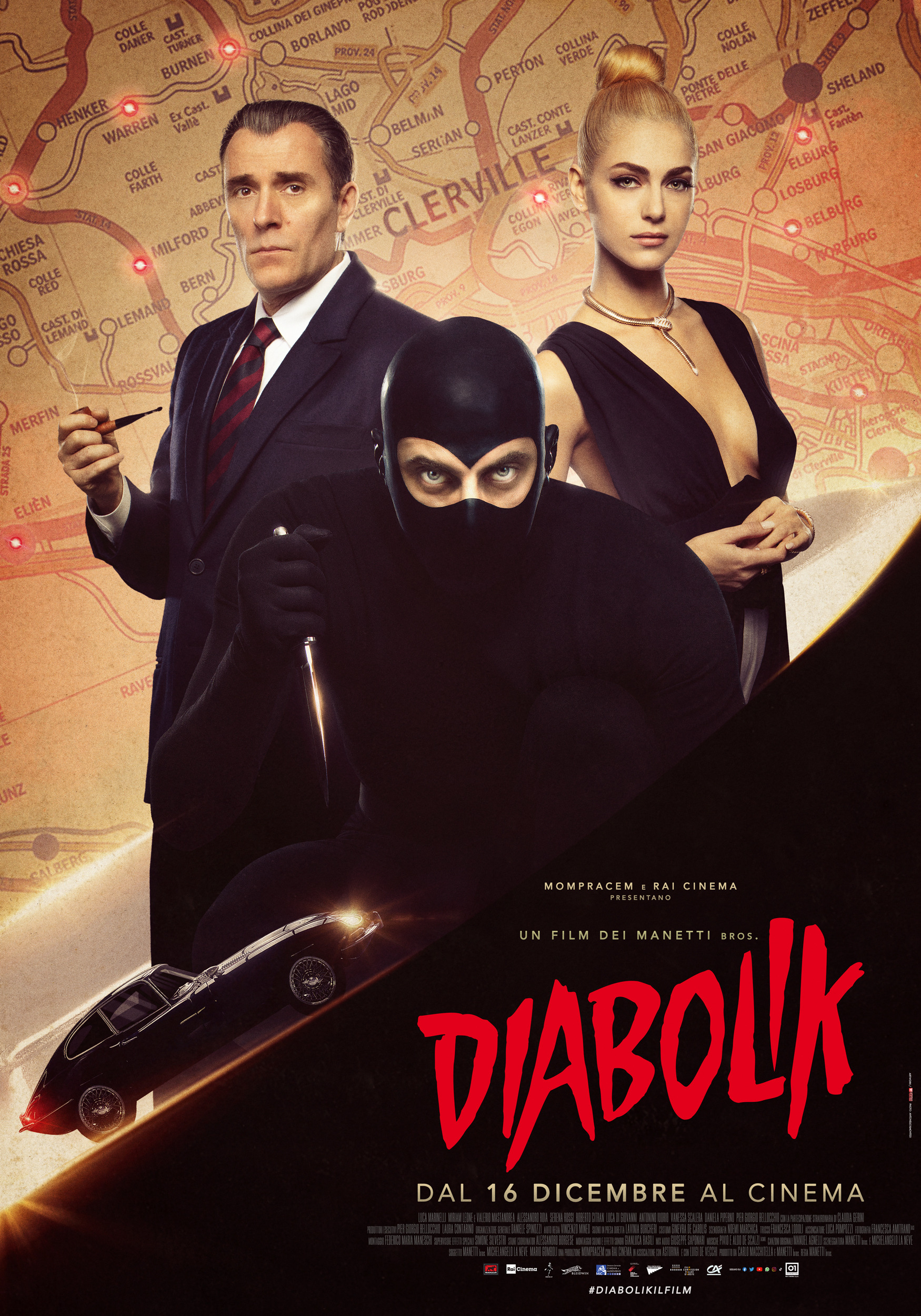 Mega Sized Movie Poster Image for Diabolik (#5 of 9)