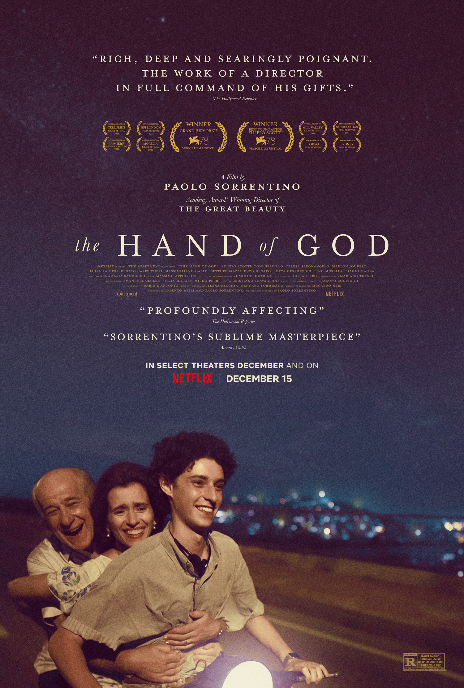 Mega Sized Movie Poster Image for È stata la mano di Dio (#3 of 5)