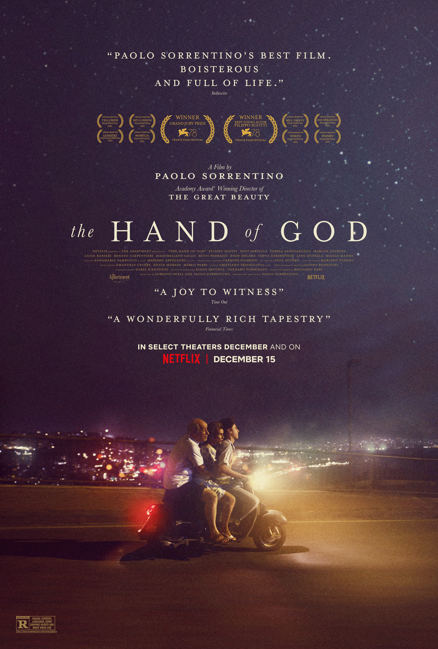 Mega Sized Movie Poster Image for È stata la mano di Dio (#4 of 5)