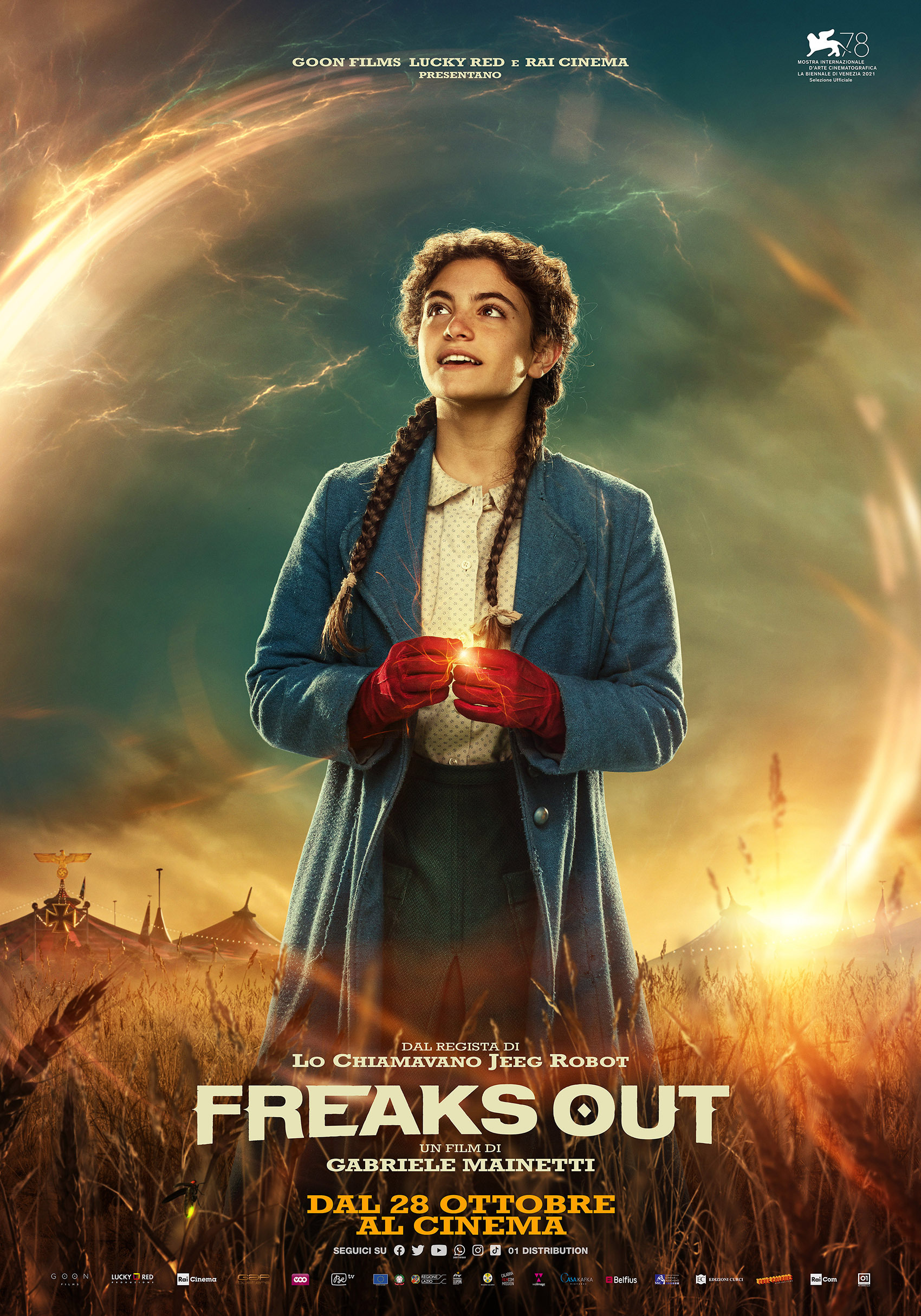 Mega Sized Movie Poster Image for Freaks Out (#10 of 11)