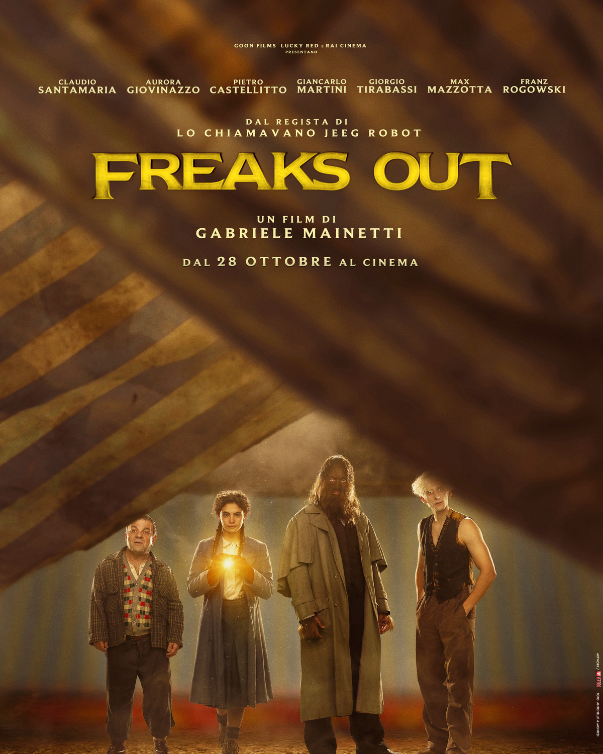Extra Large Movie Poster Image for Freaks Out (#5 of 11)