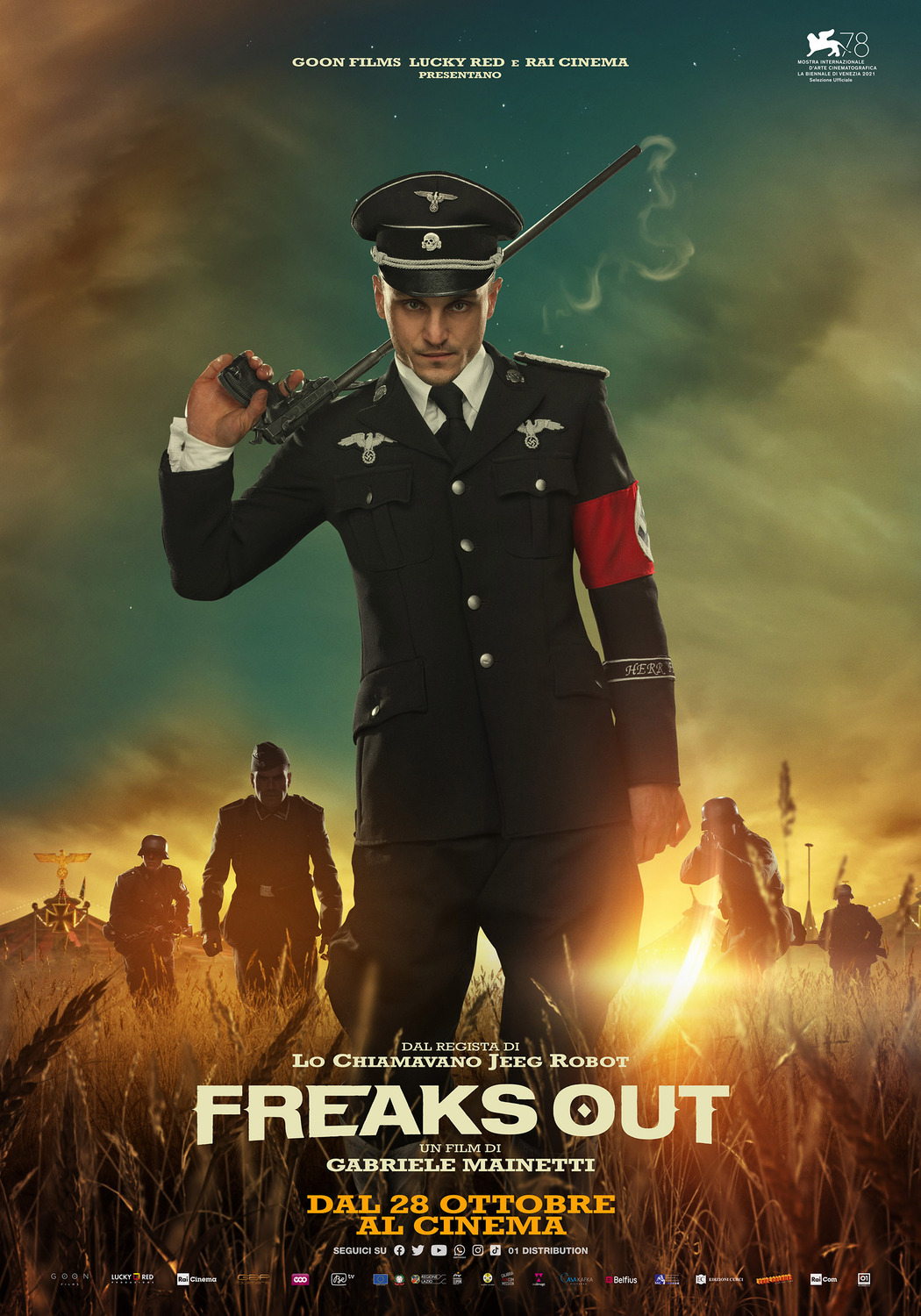 Extra Large Movie Poster Image for Freaks Out (#8 of 11)