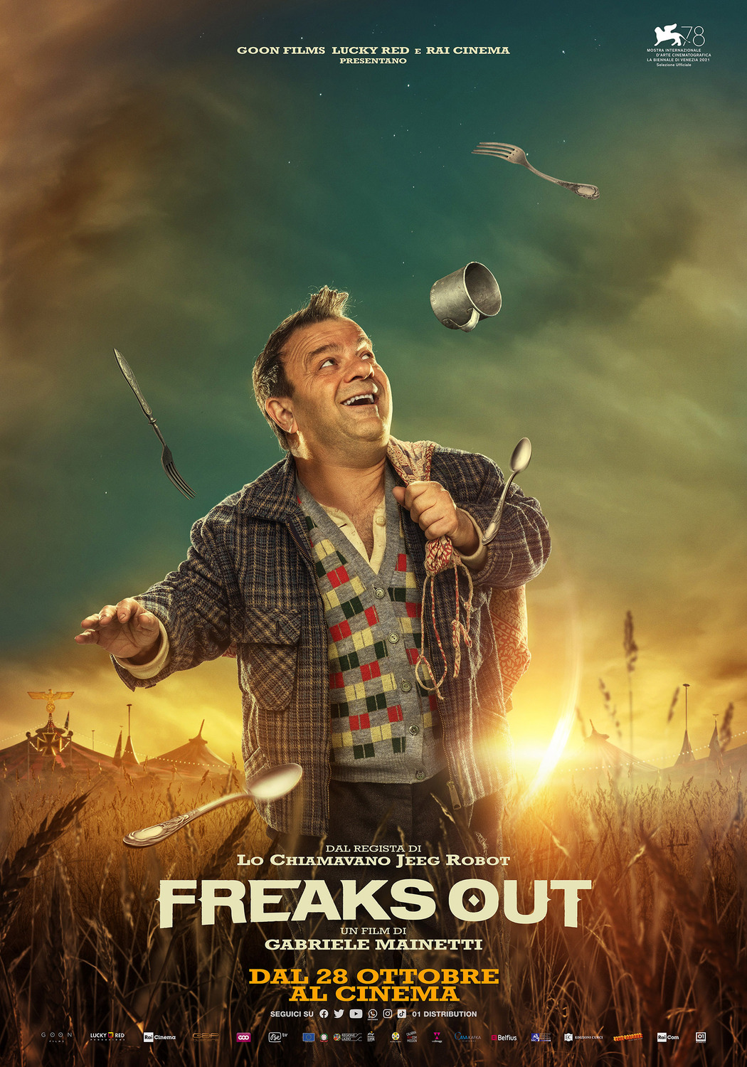 Extra Large Movie Poster Image for Freaks Out (#9 of 11)