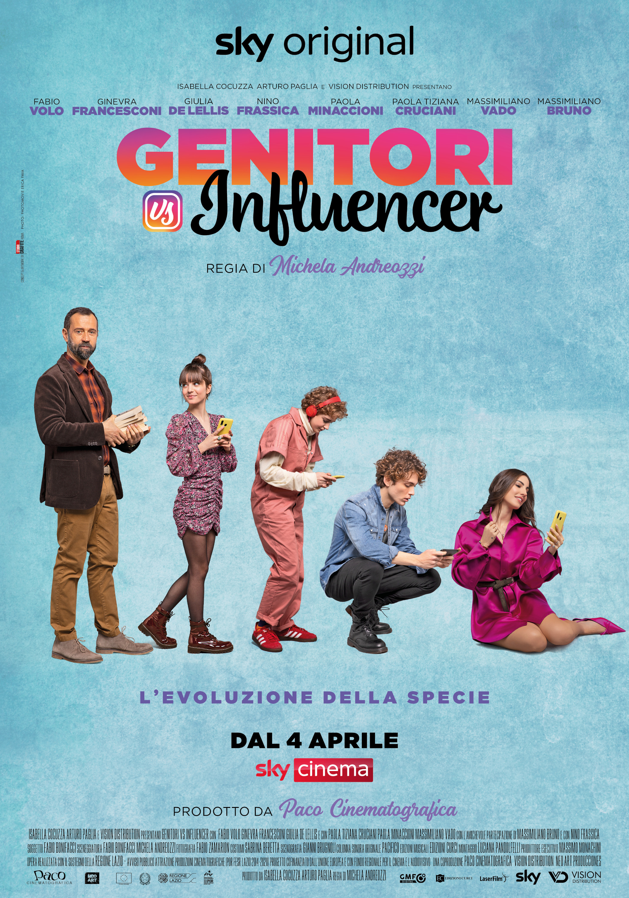 Mega Sized Movie Poster Image for Genitori vs Influencer (#2 of 3)