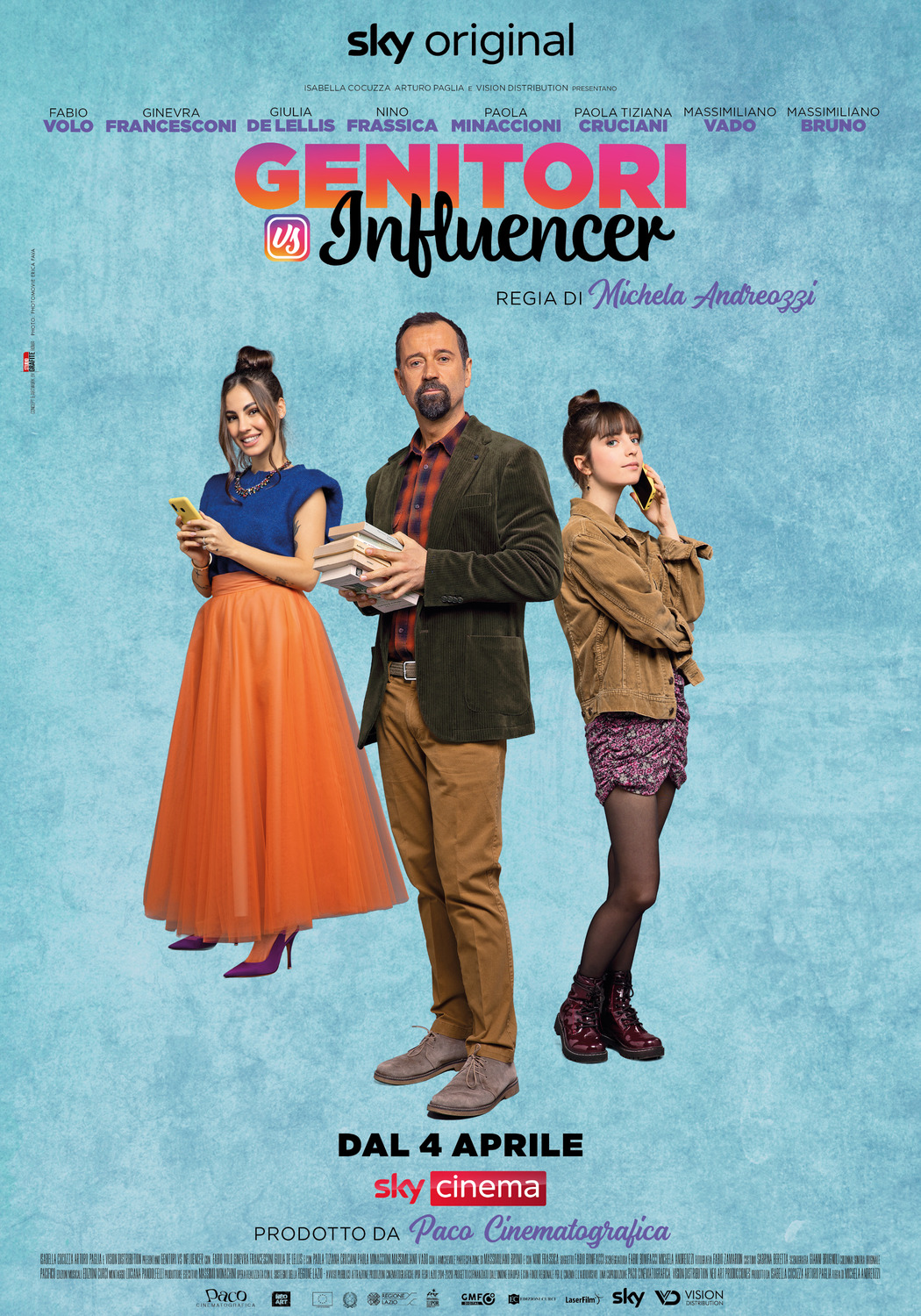 Extra Large Movie Poster Image for Genitori vs Influencer (#3 of 3)