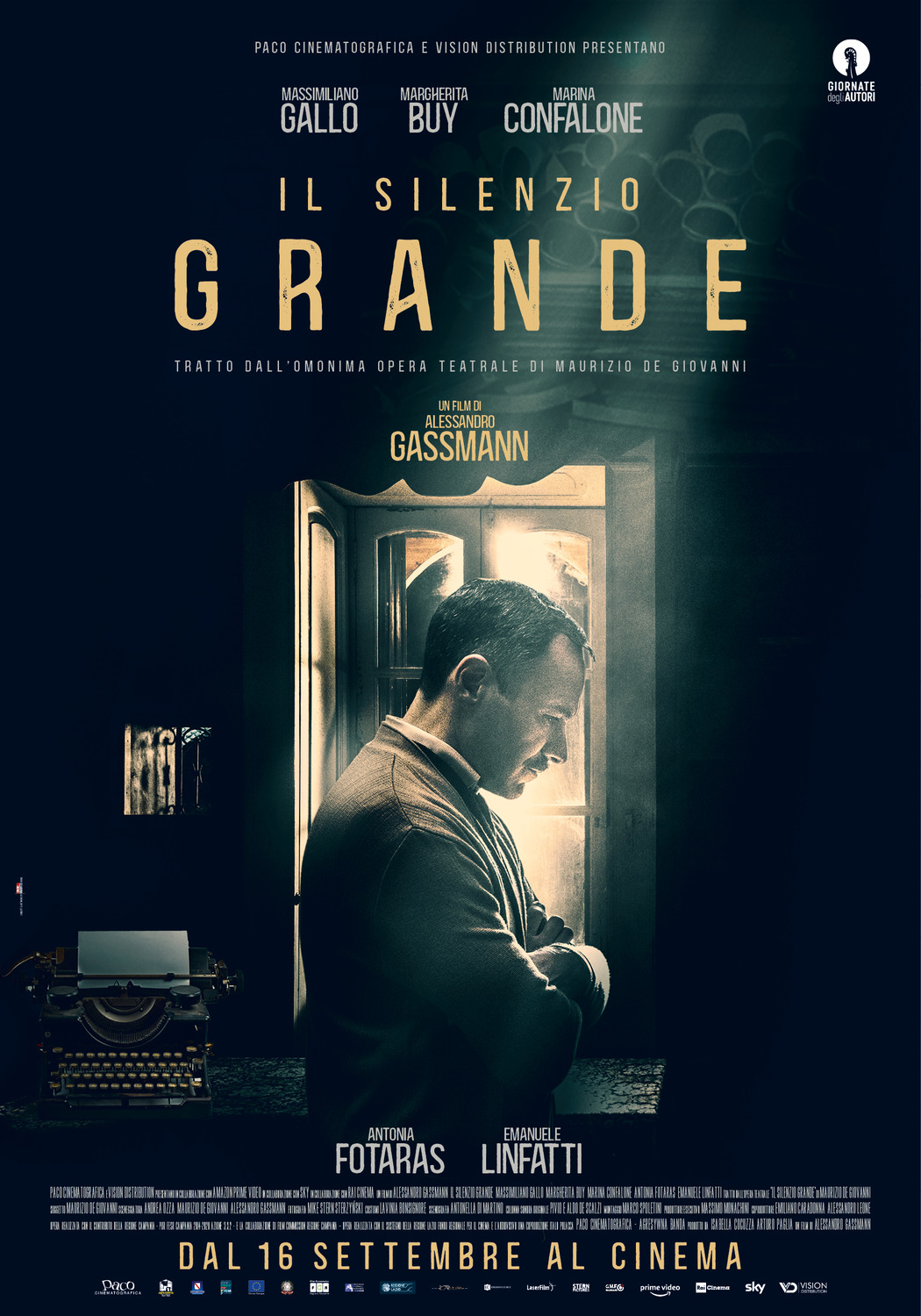 Extra Large Movie Poster Image for Il silenzio grande 