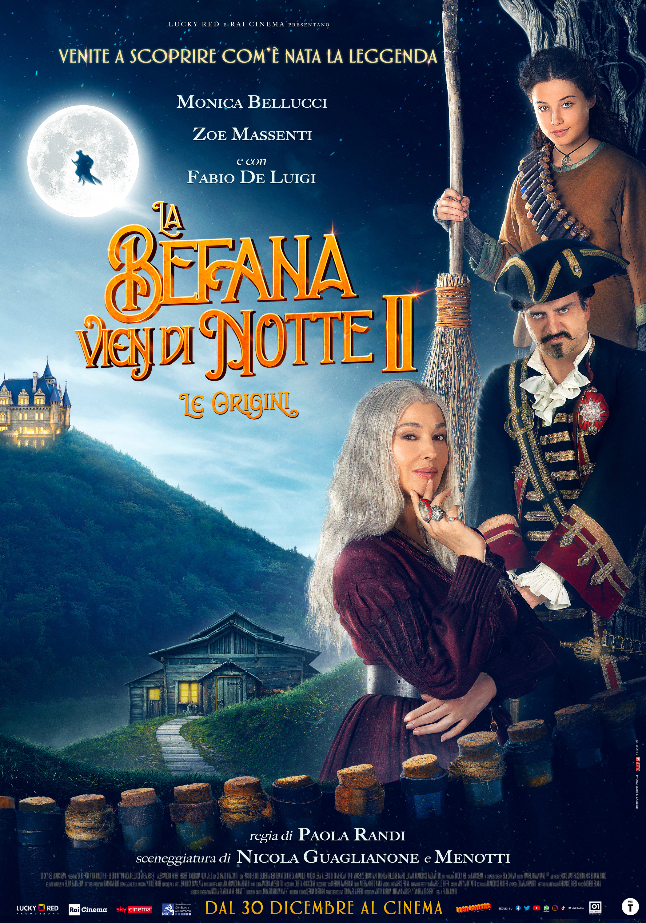 Mega Sized Movie Poster Image for La Befana vien di notte: Le origini (#2 of 6)