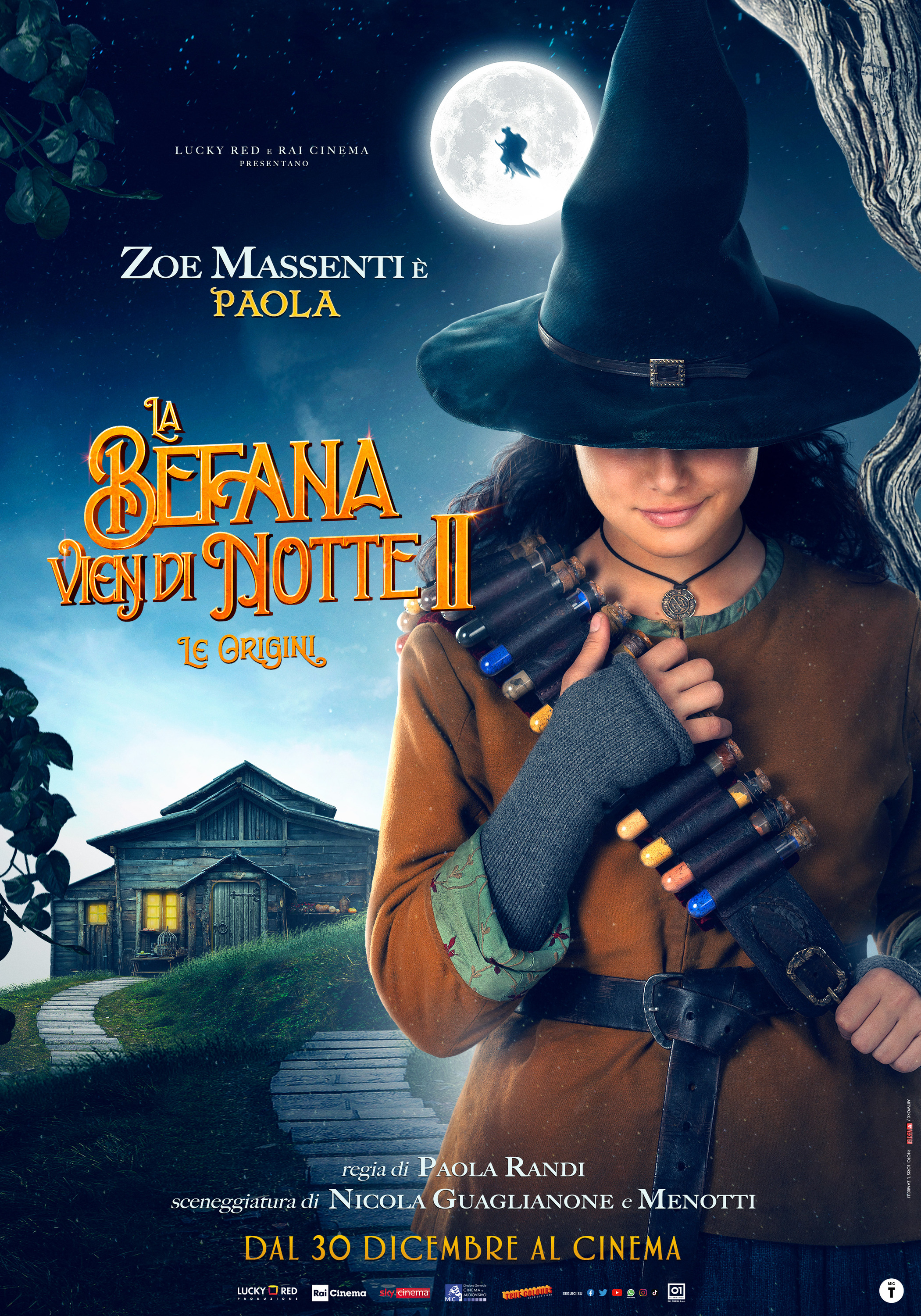 Mega Sized Movie Poster Image for La Befana vien di notte: Le origini (#6 of 6)