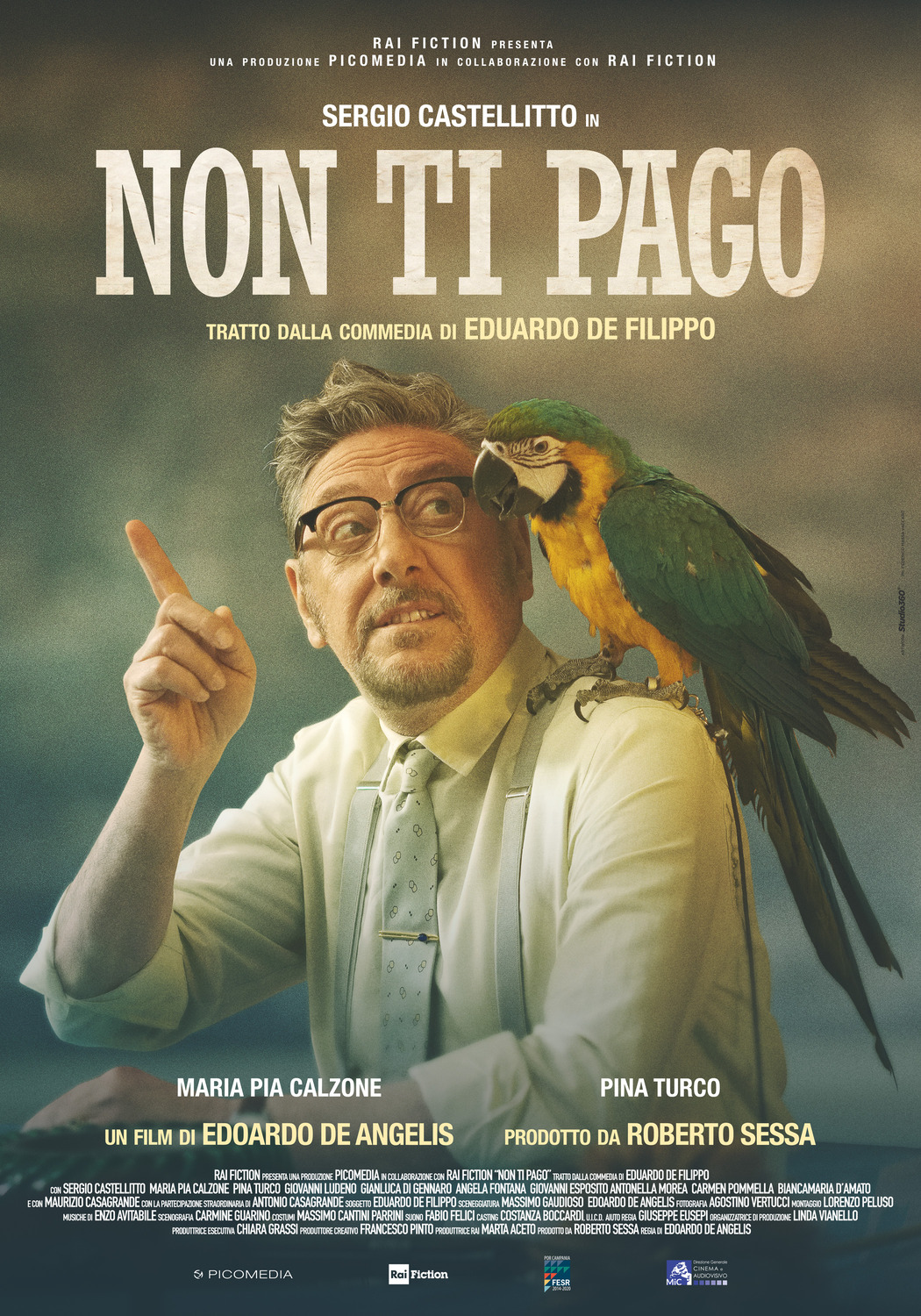 Extra Large Movie Poster Image for Non ti pago 