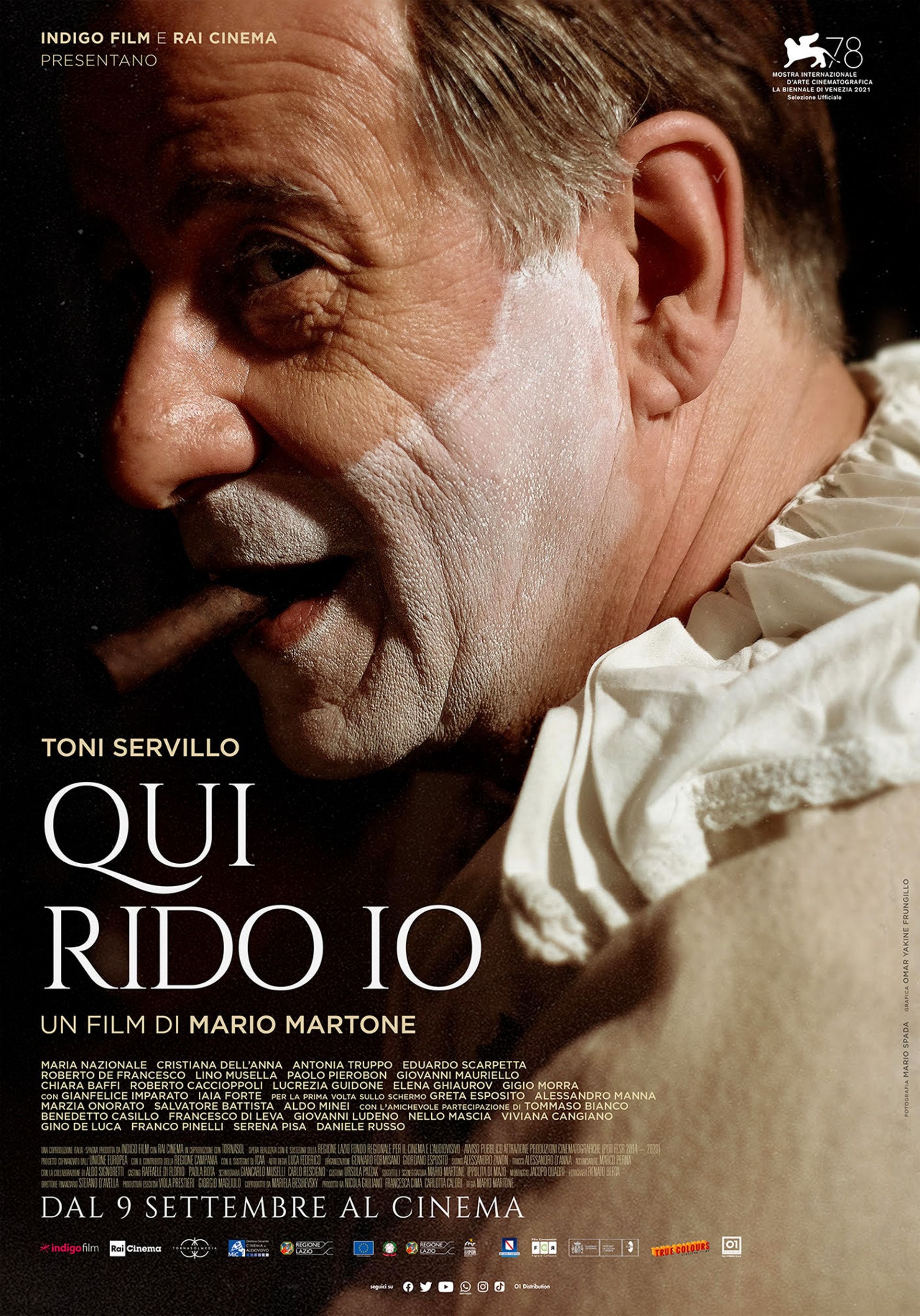 Mega Sized Movie Poster Image for Qui rido io 