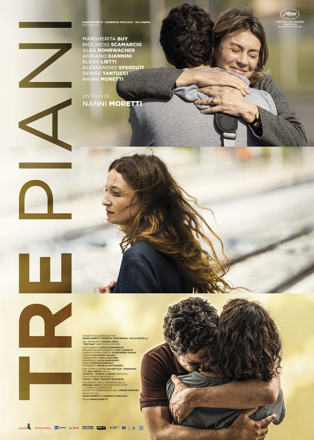 Extra Large Movie Poster Image for Tre piani (#1 of 2)