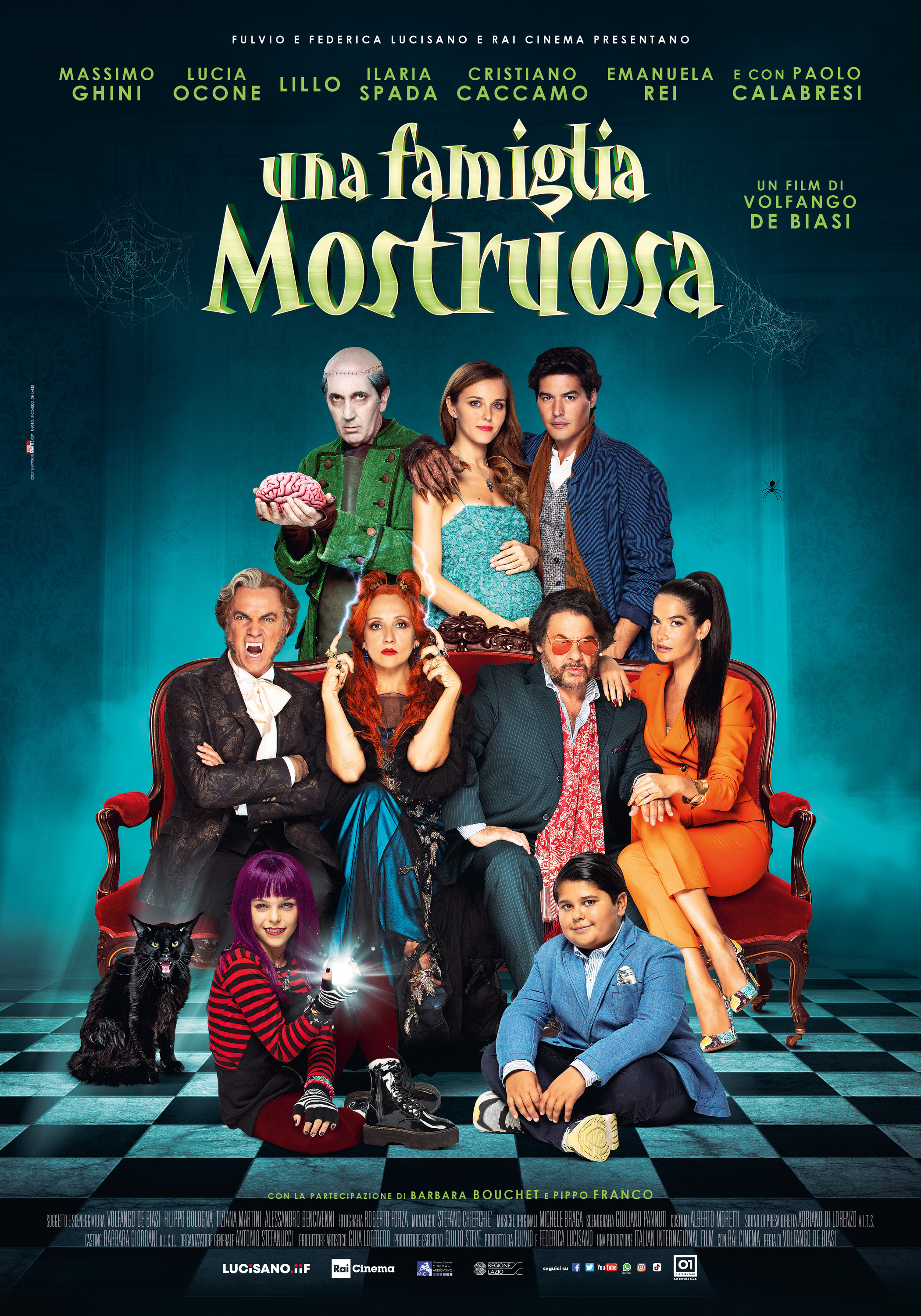 Mega Sized Movie Poster Image for Una famiglia mostruosa (#1 of 7)