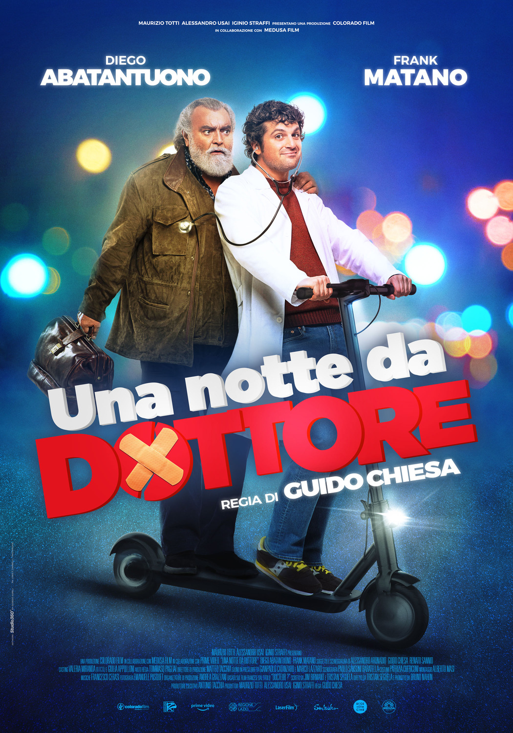 Extra Large Movie Poster Image for Una notte da Dottore 