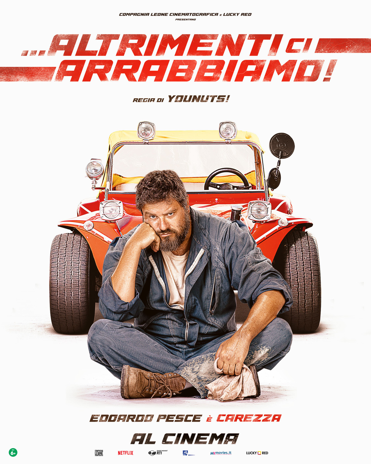 Extra Large Movie Poster Image for Altrimenti ci arrabbiamo (#4 of 5)