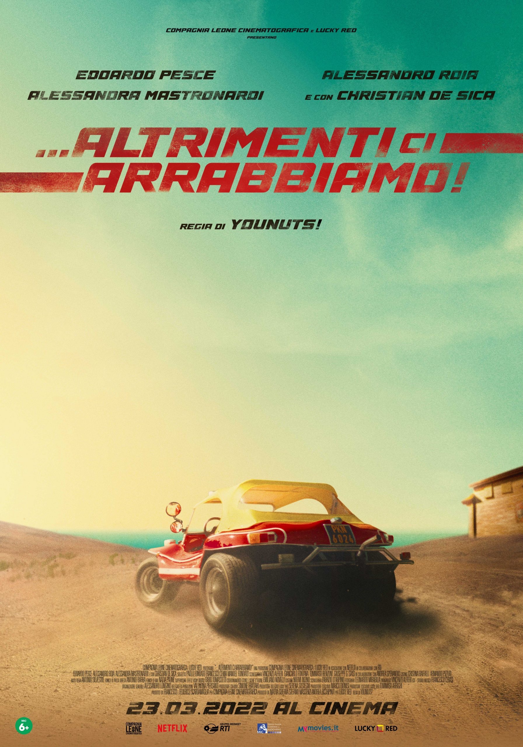 Mega Sized Movie Poster Image for Altrimenti ci arrabbiamo (#1 of 5)