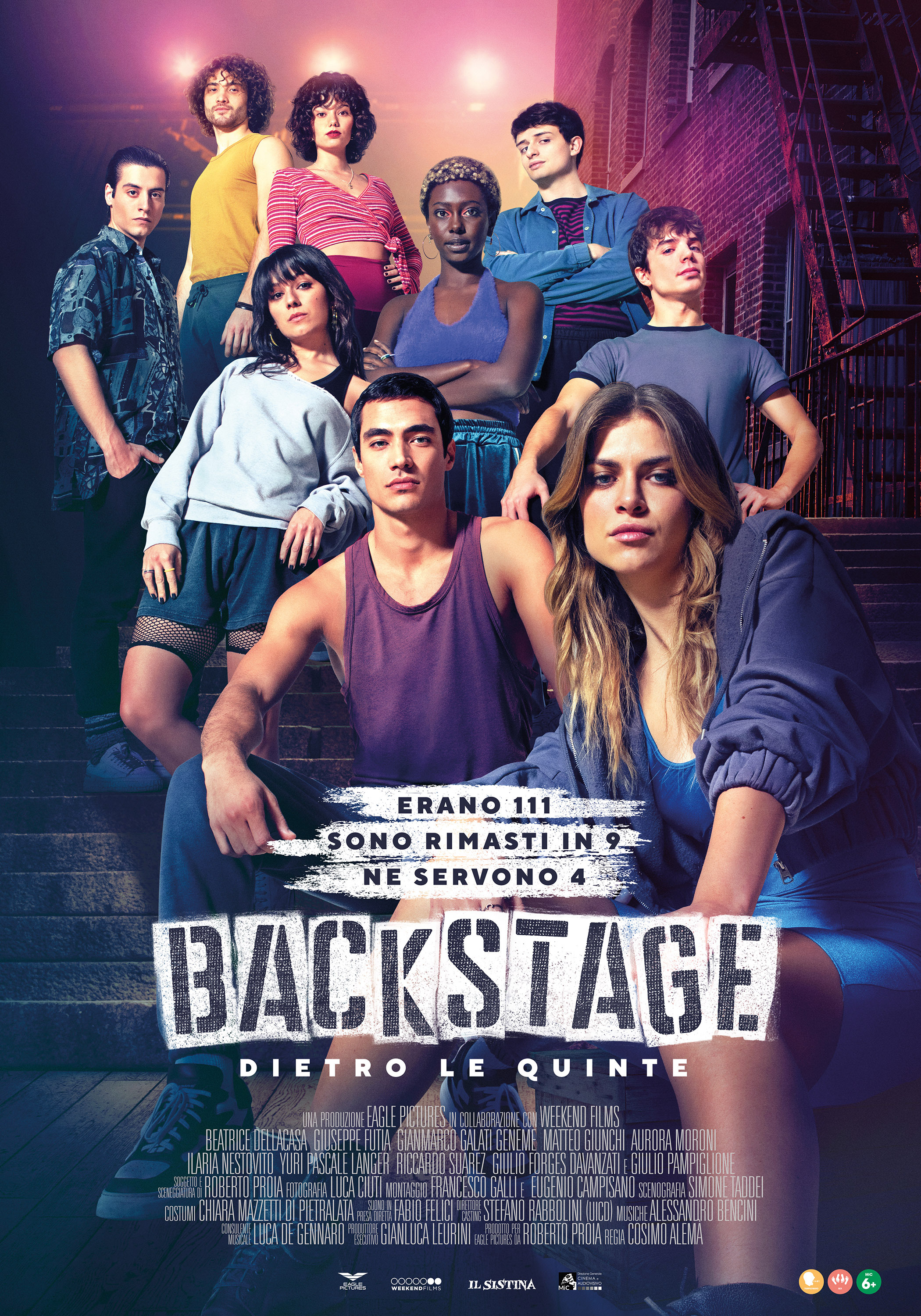 Mega Sized Movie Poster Image for Backstage: dietro le quinte 