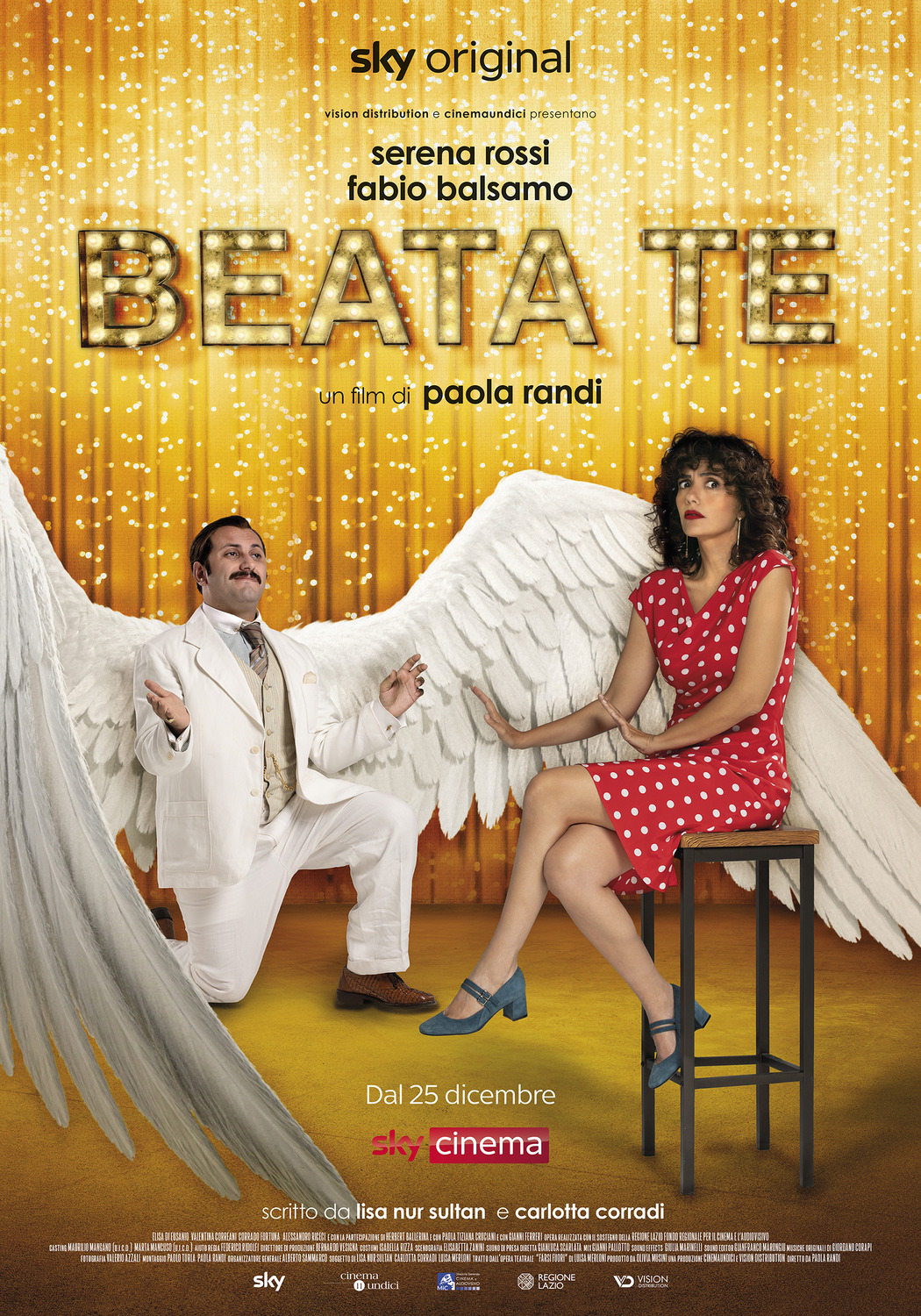 Extra Large Movie Poster Image for Beata te 