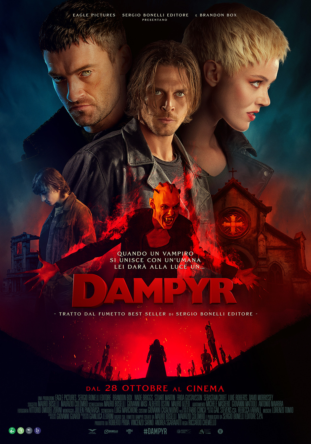 Extra Large Movie Poster Image for Dampyr (#2 of 5)