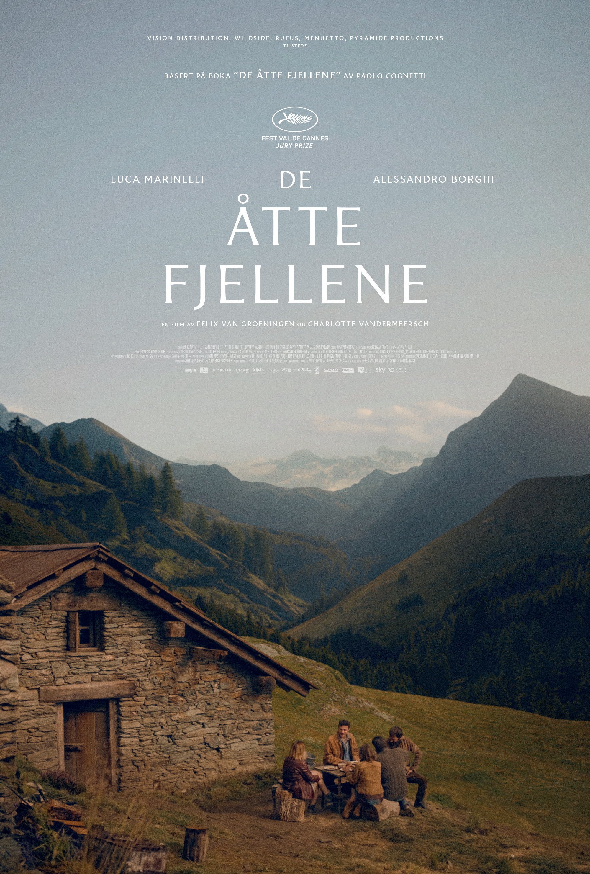 Mega Sized Movie Poster Image for Le otto montagne (#3 of 3)