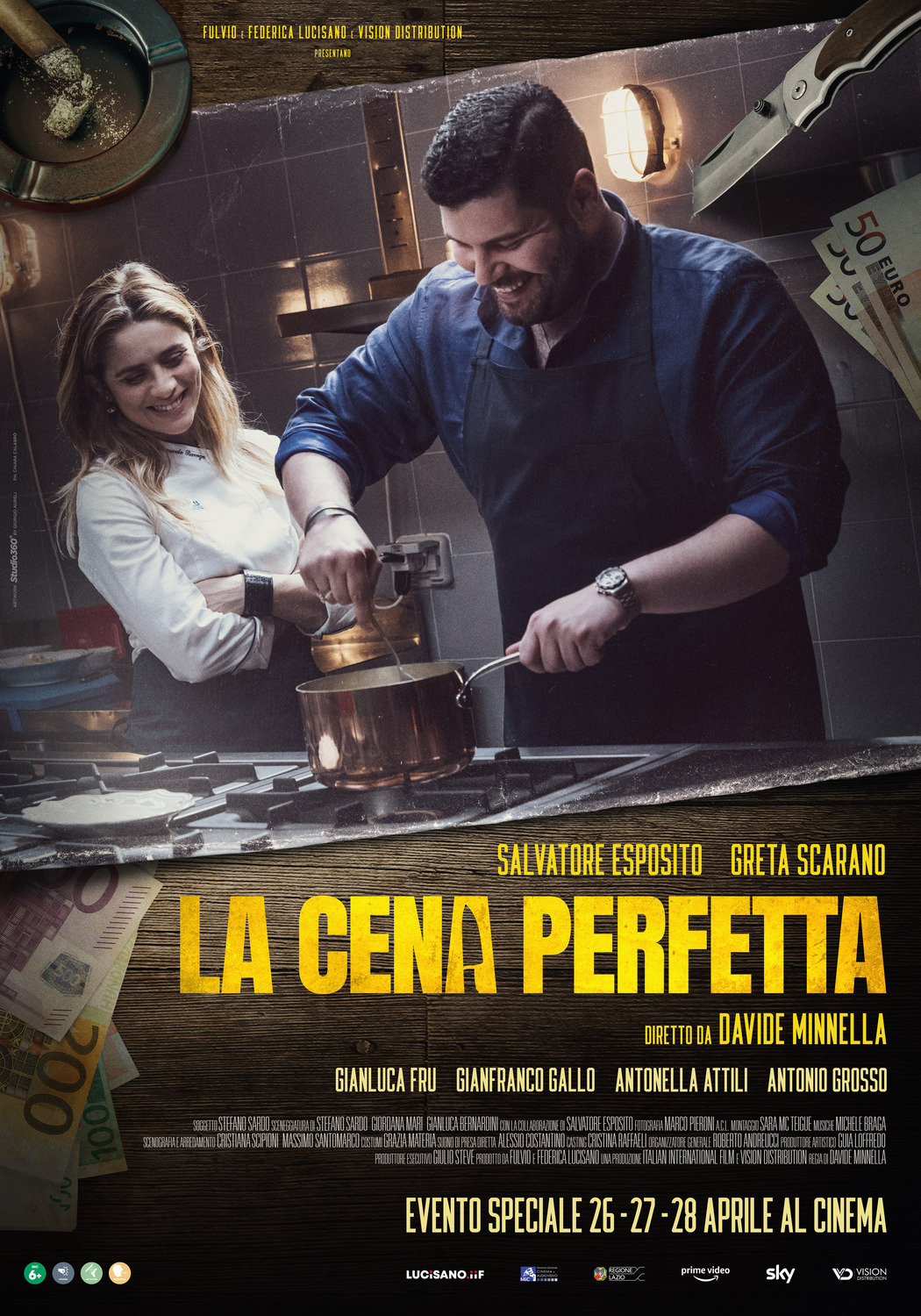 Extra Large Movie Poster Image for La cena perfetta 