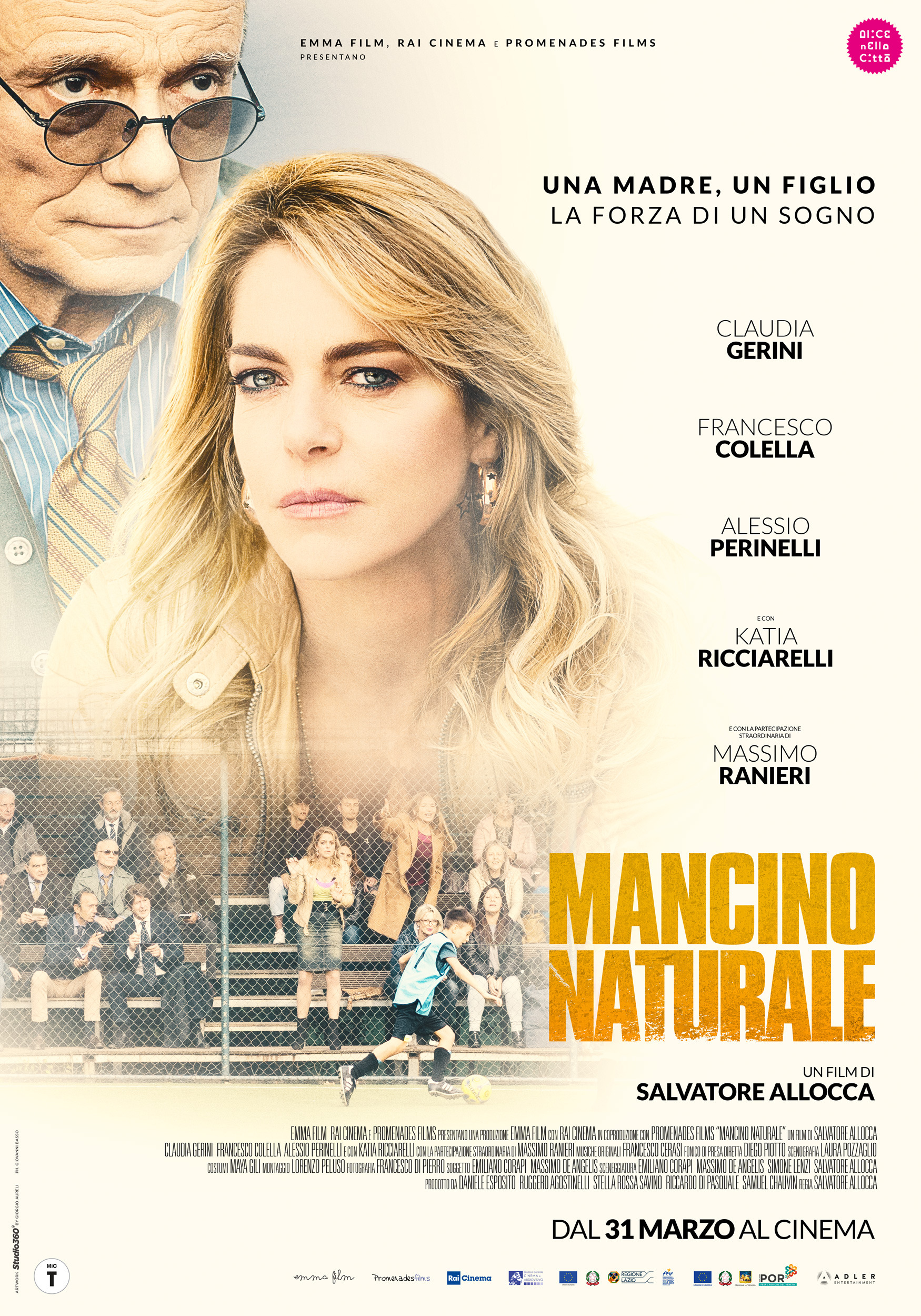 Mega Sized Movie Poster Image for Mancino naturale 