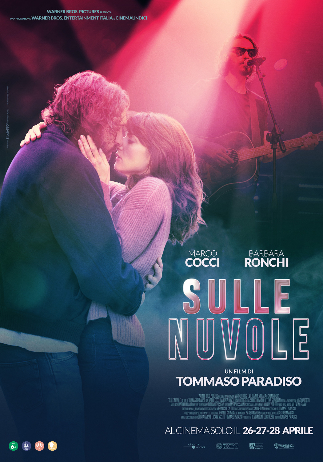 Extra Large Movie Poster Image for Sulle nuvole 