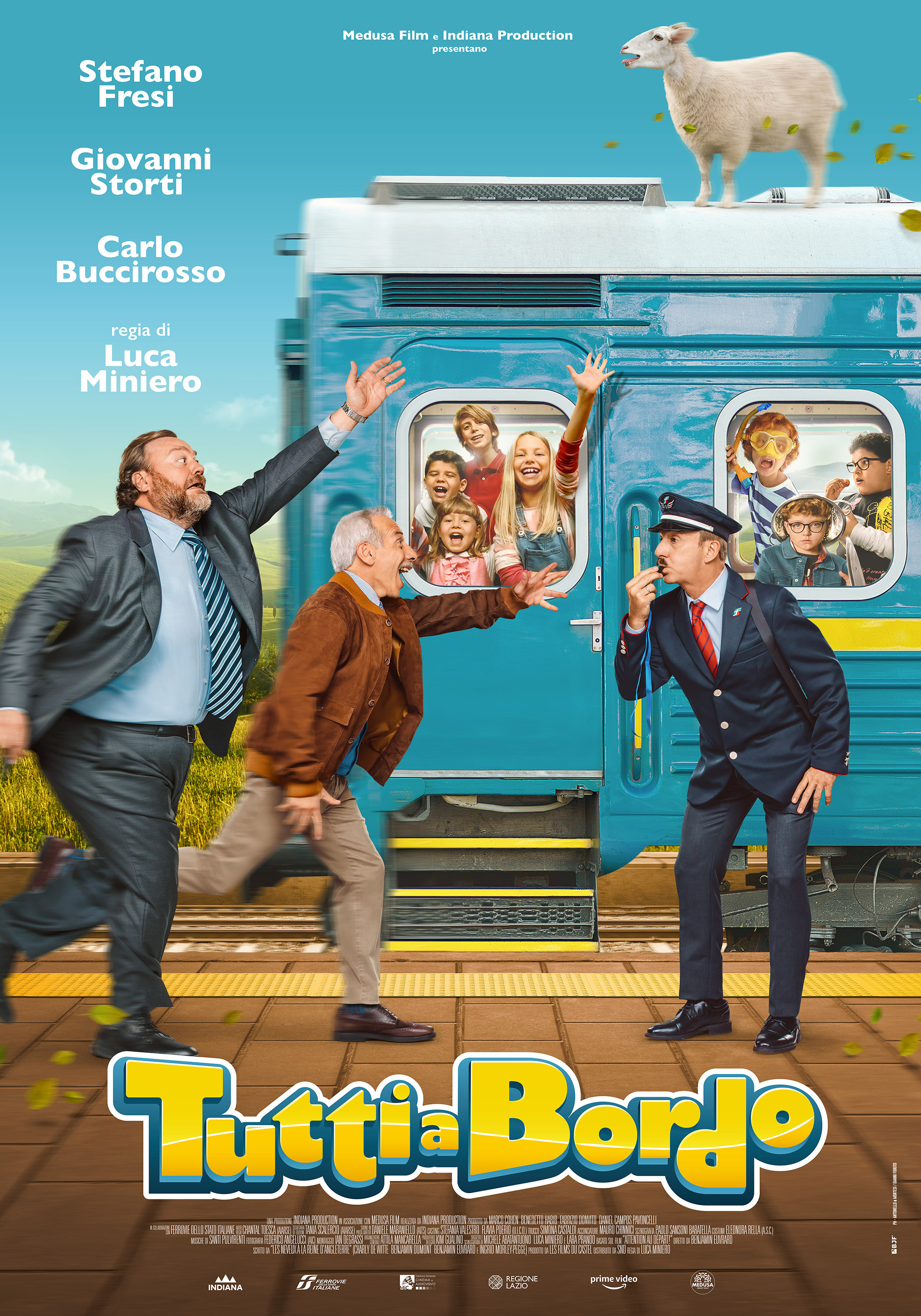 Mega Sized Movie Poster Image for Tutti a bordo 