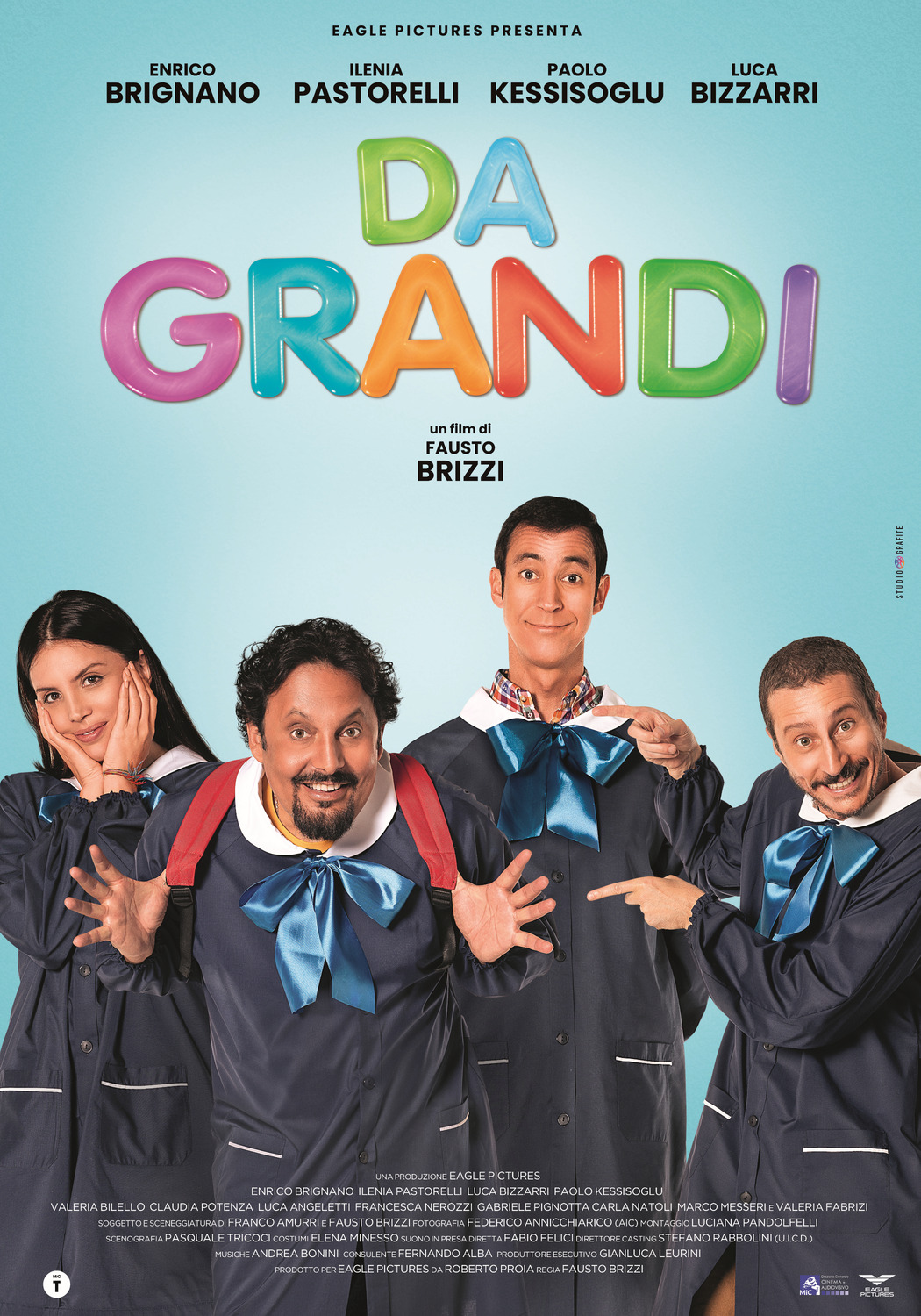 Extra Large Movie Poster Image for Da grandi (#1 of 2)