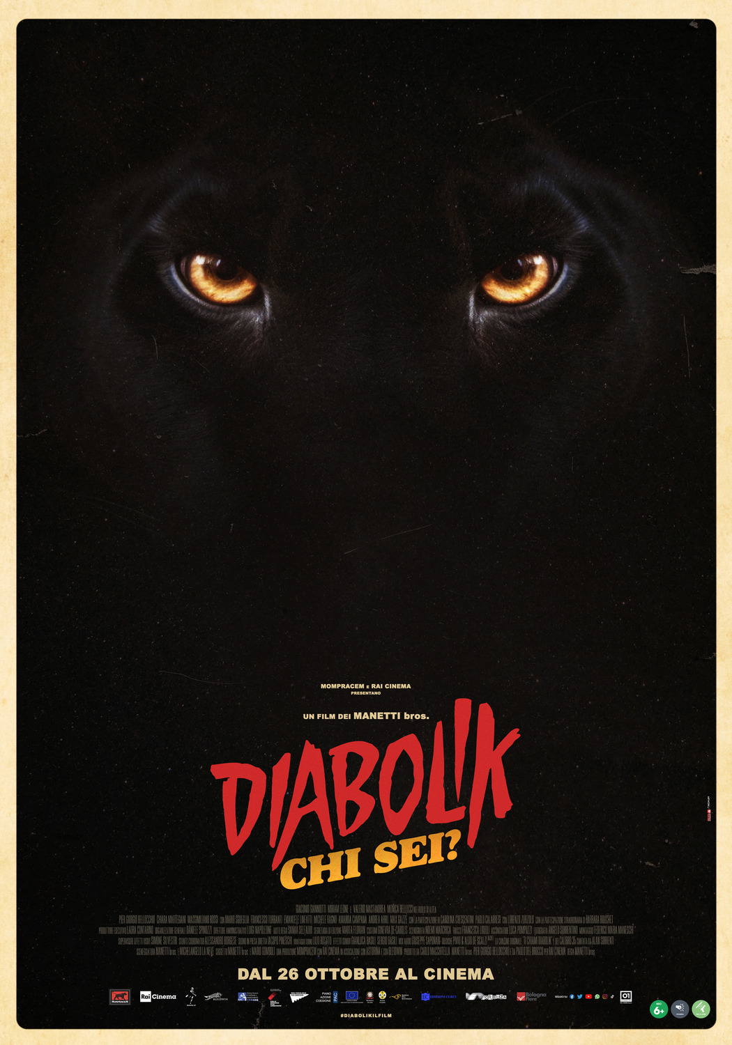 Extra Large Movie Poster Image for Diabolik chi sei? (#1 of 6)