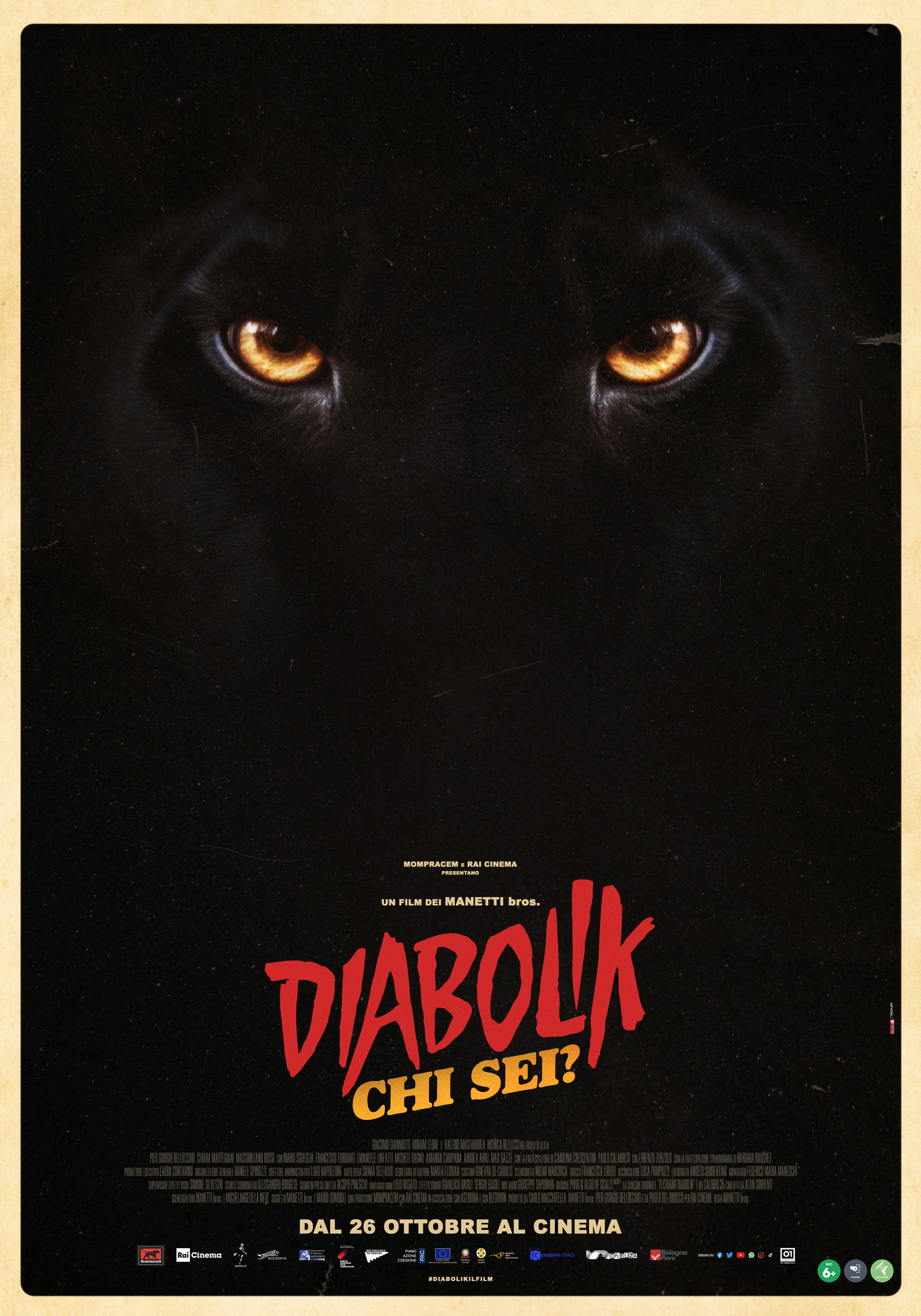 Mega Sized Movie Poster Image for Diabolik chi sei? (#1 of 6)
