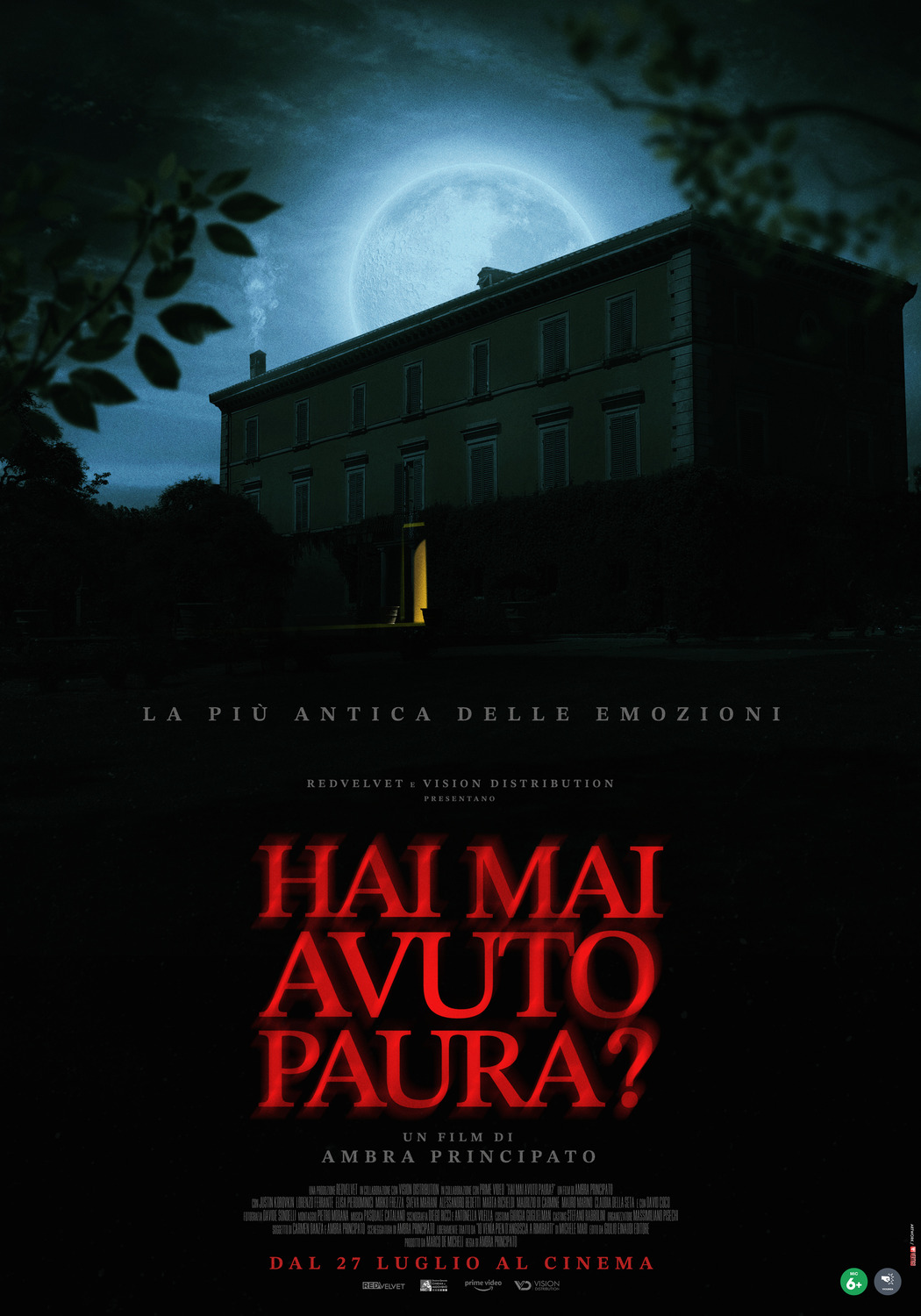 Extra Large Movie Poster Image for Hai mai avuto paura? (#3 of 3)