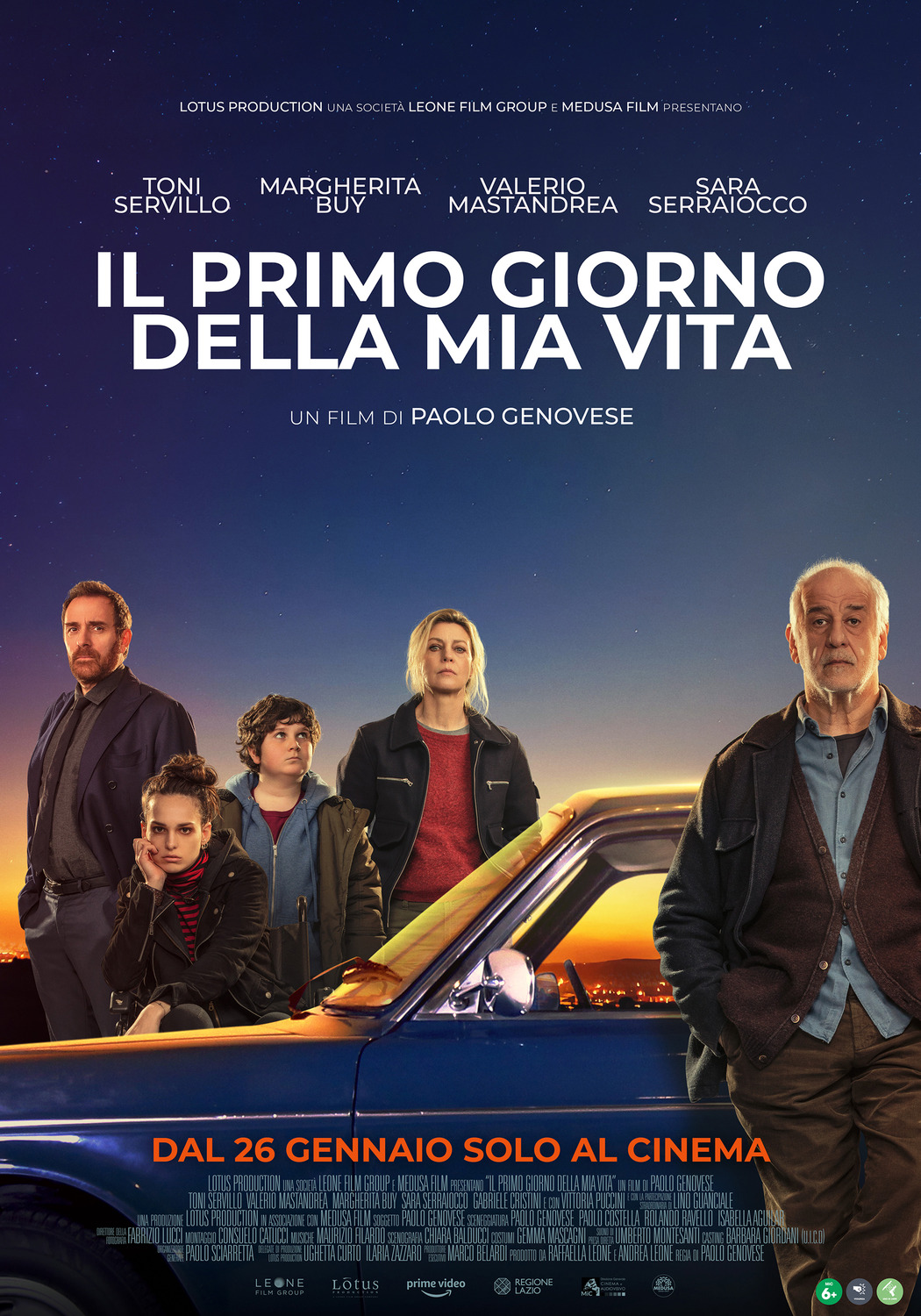 Extra Large Movie Poster Image for Il primo giorno della mia vita 