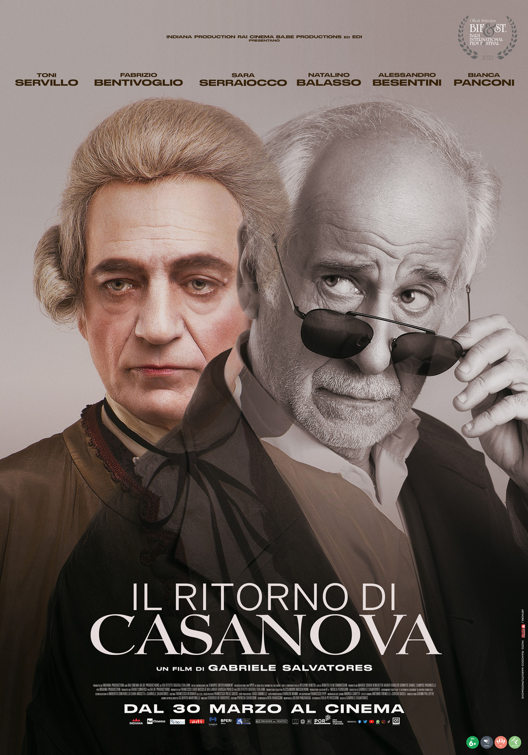 Extra Large Movie Poster Image for Il ritorno di Casanova 