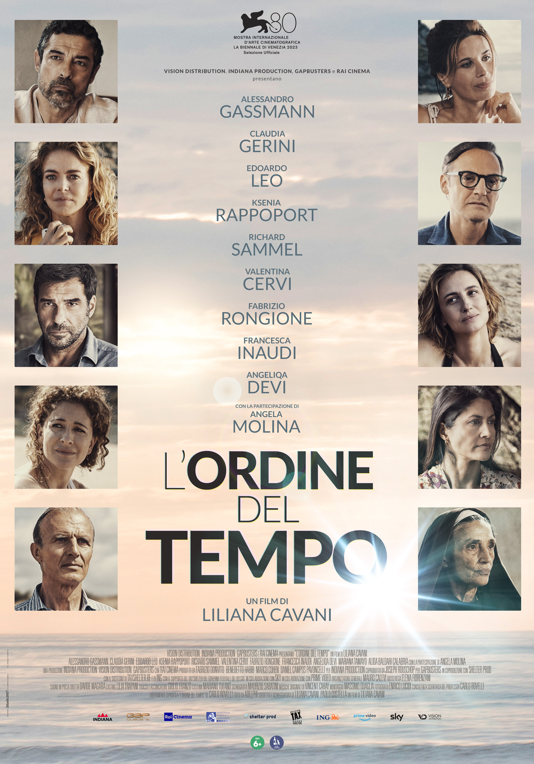 Mega Sized Movie Poster Image for L'ordine del tempo 