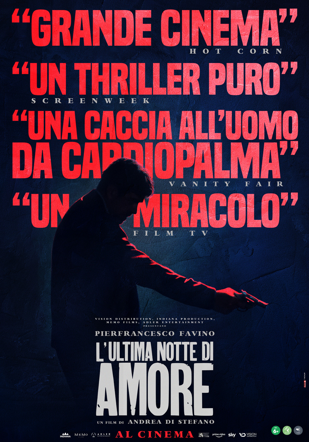 Extra Large Movie Poster Image for L'ultima notte di Amore (#3 of 7)