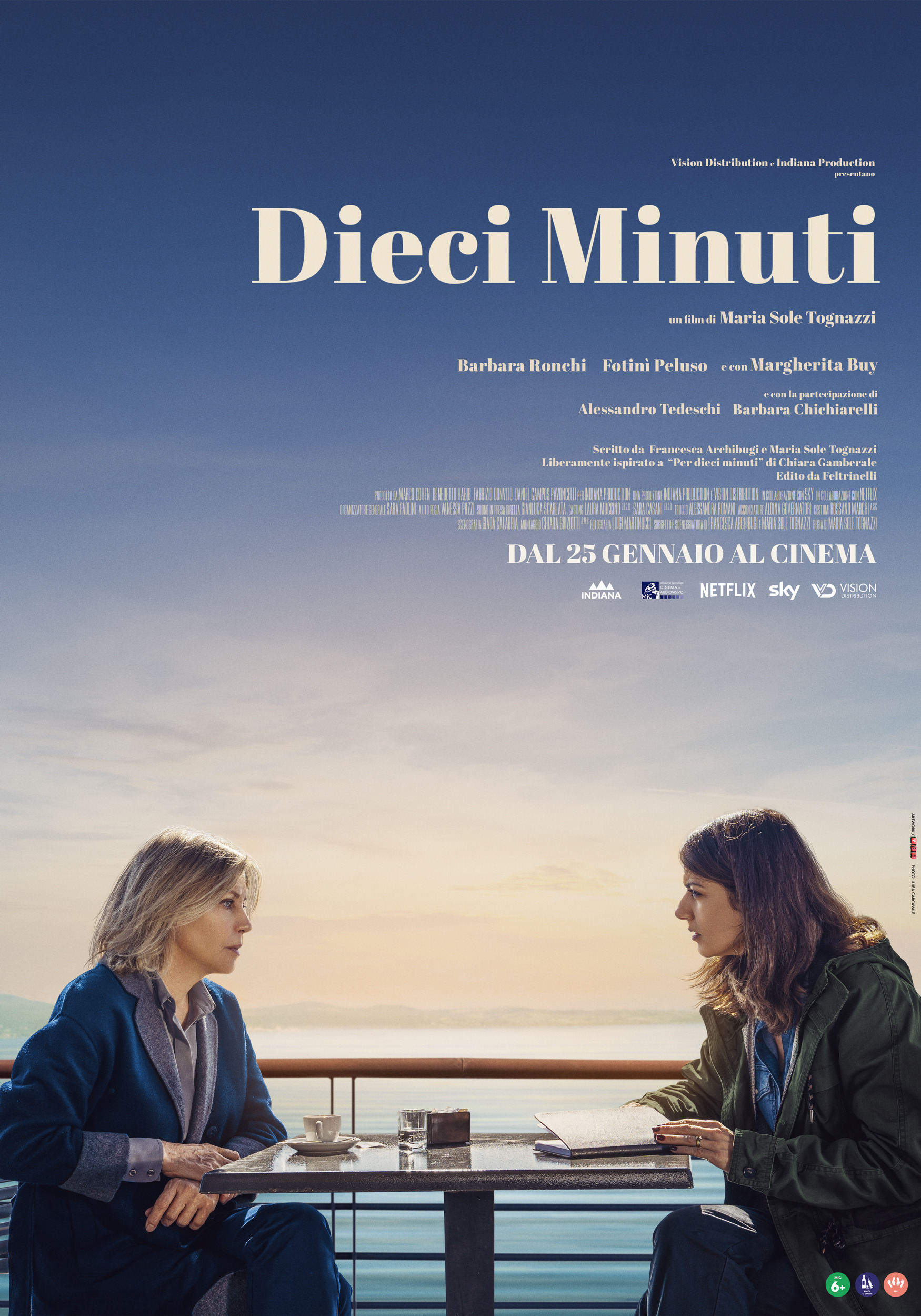 Mega Sized Movie Poster Image for Dieci minuti 