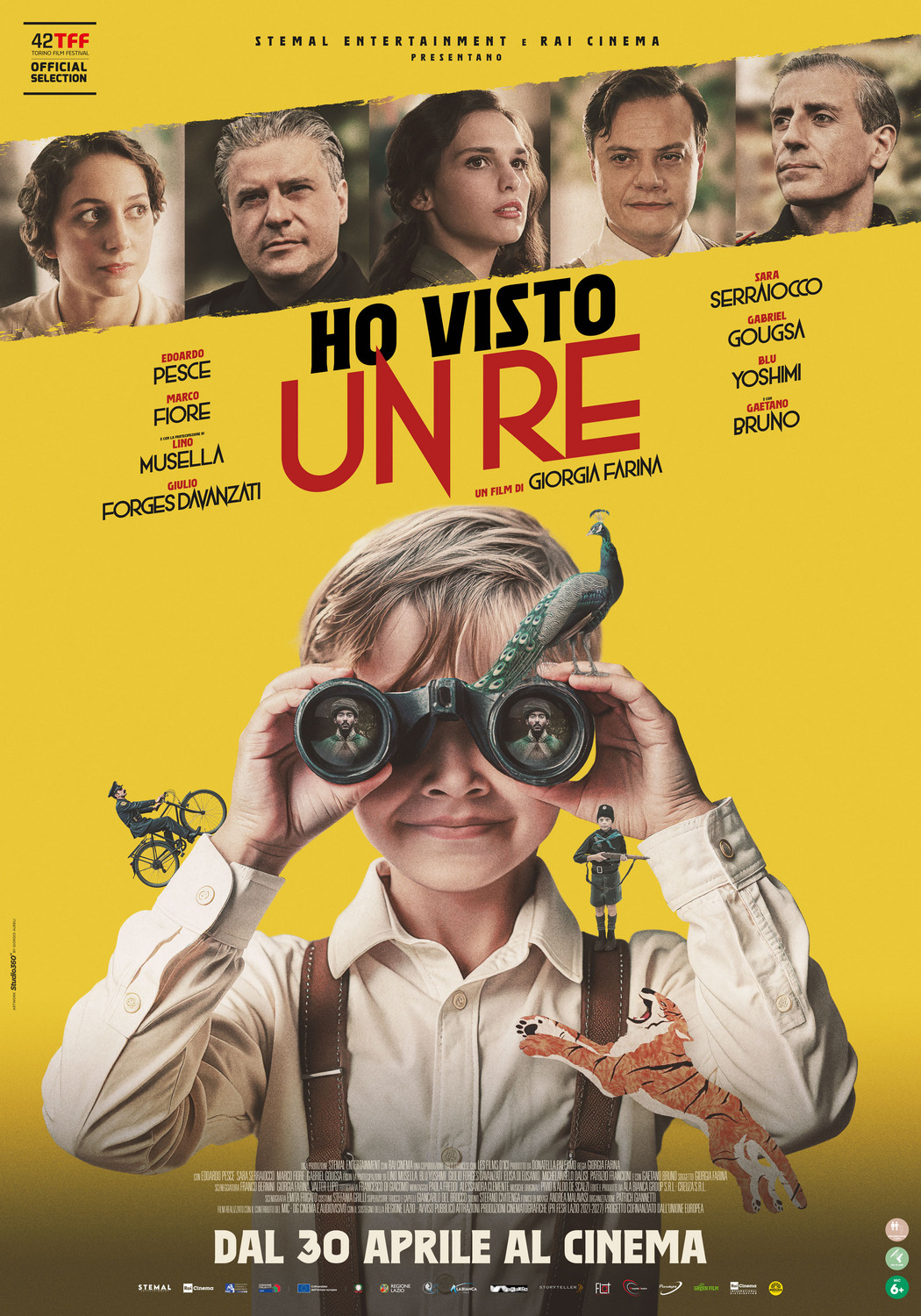 Extra Large Movie Poster Image for Ho visto un re 